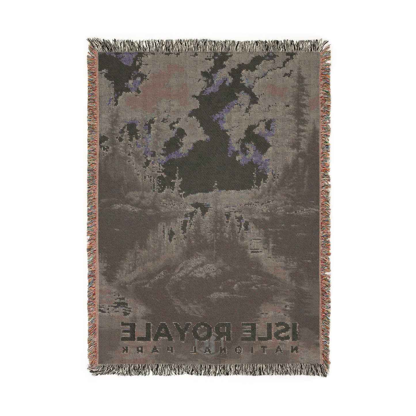 Isle Royale National Park Woven Blanket | S15