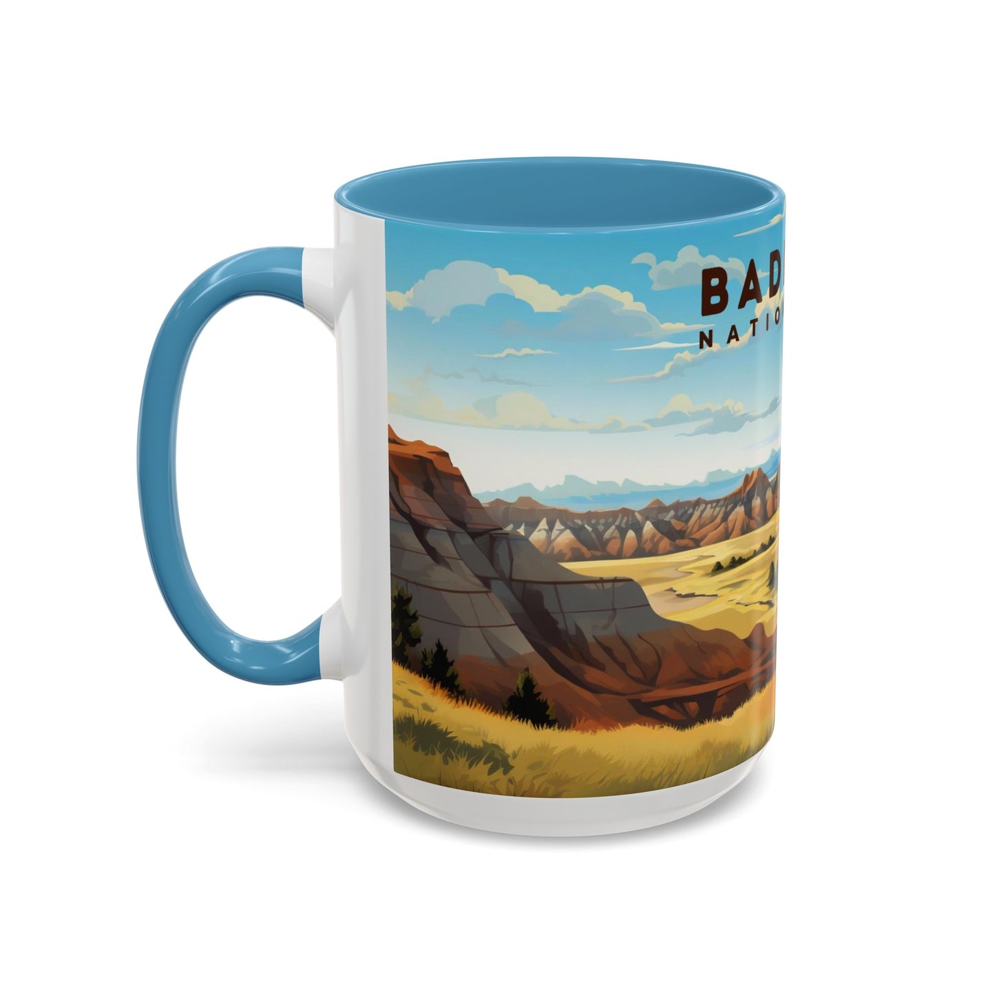Badlands National Park Mug | Accent Coffee Mug (11, 15oz)