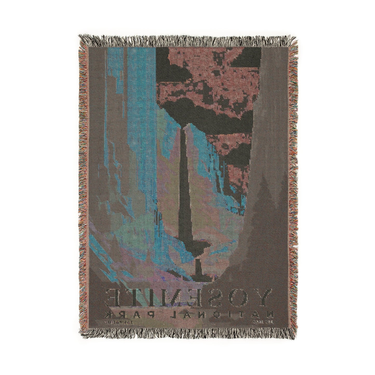 Yosemite National Park Woven Blanket | S03
