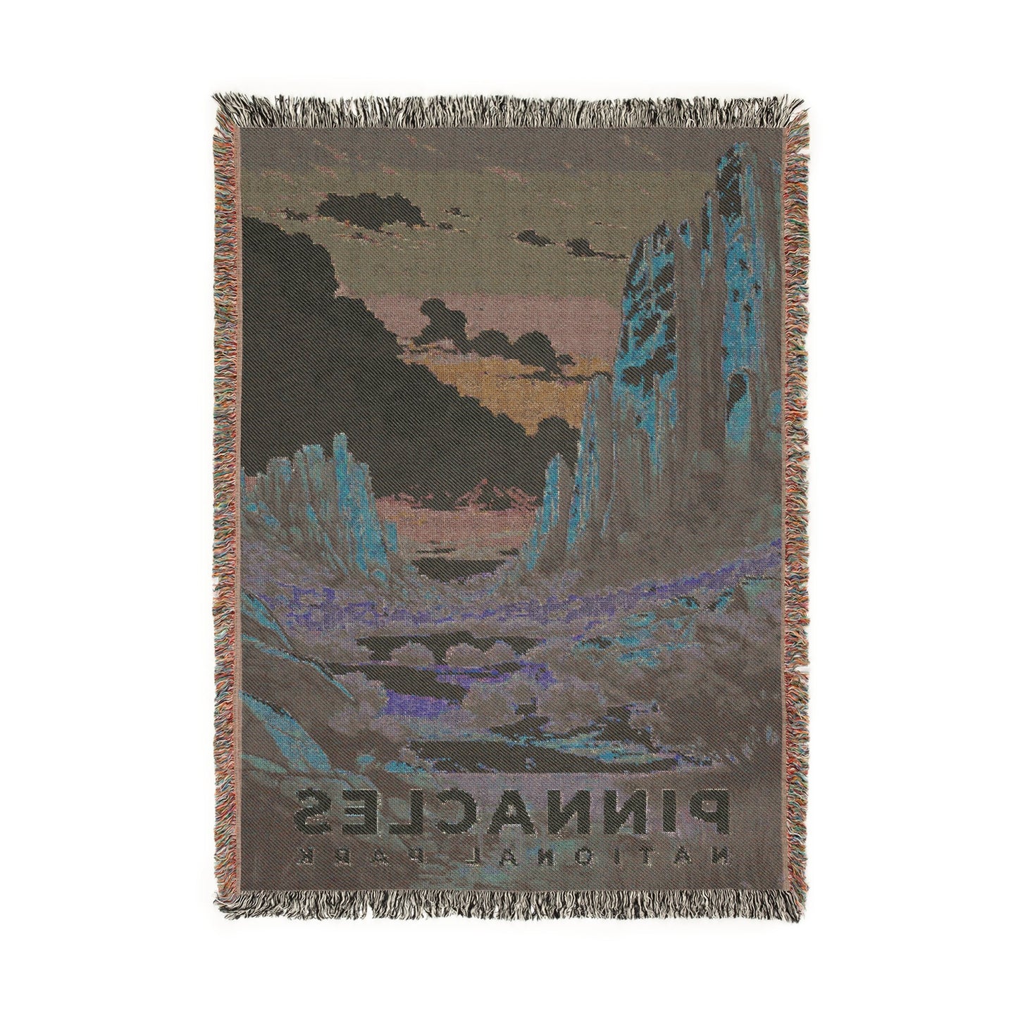 Pinnacles National Park Woven Blanket | S07