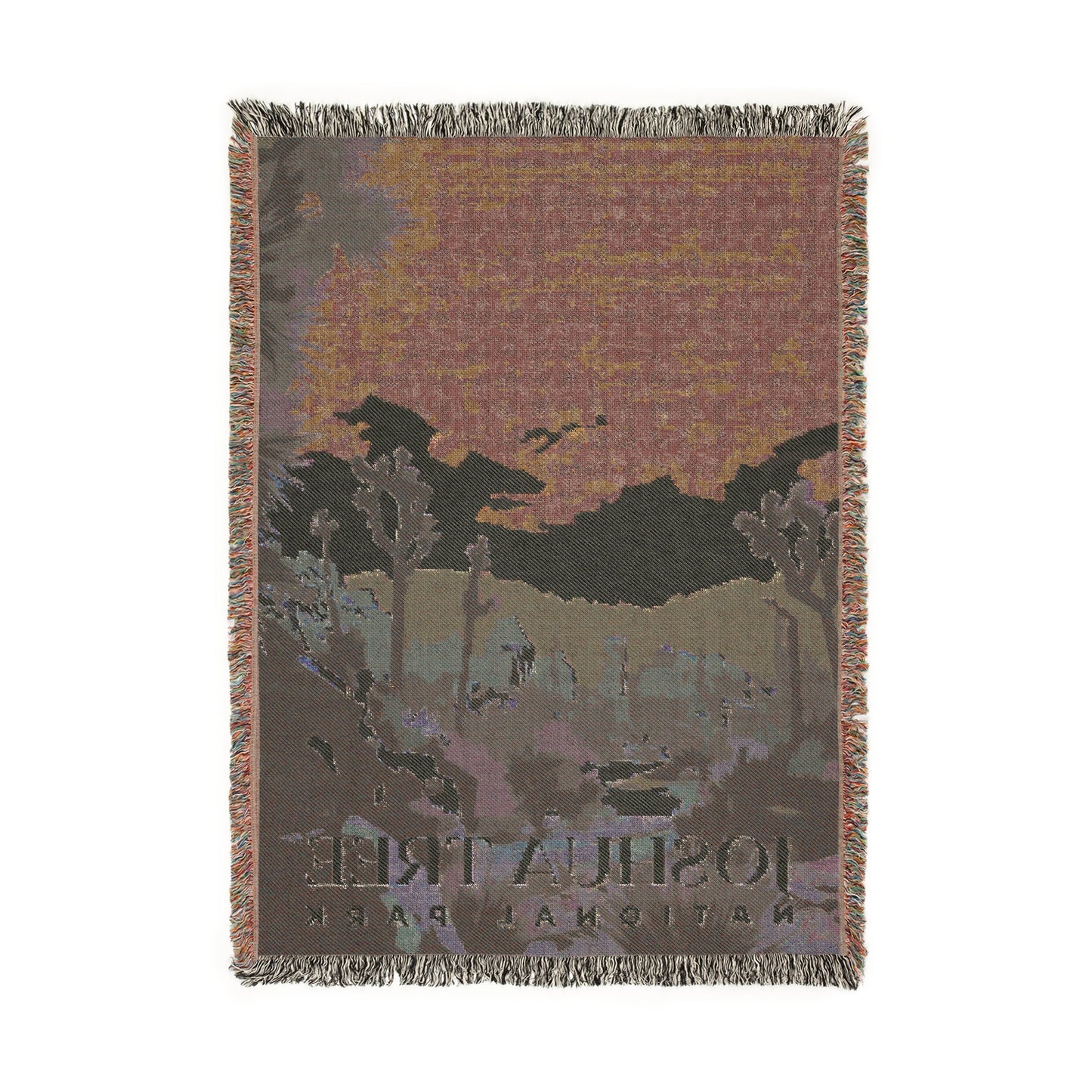 Joshua Tree National Park Woven Blanket | S01