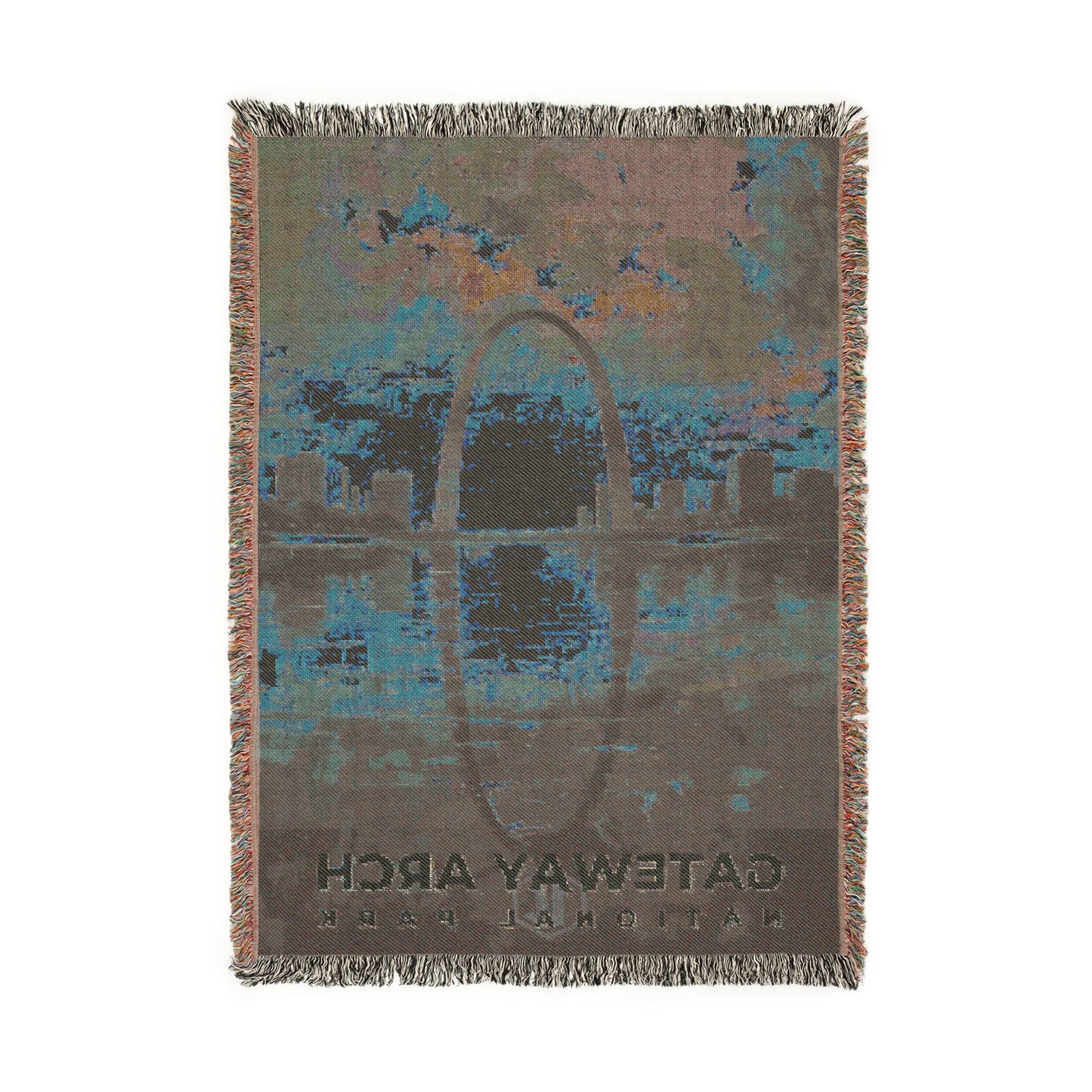 Gateway Arch National Park Woven Blanket | S14