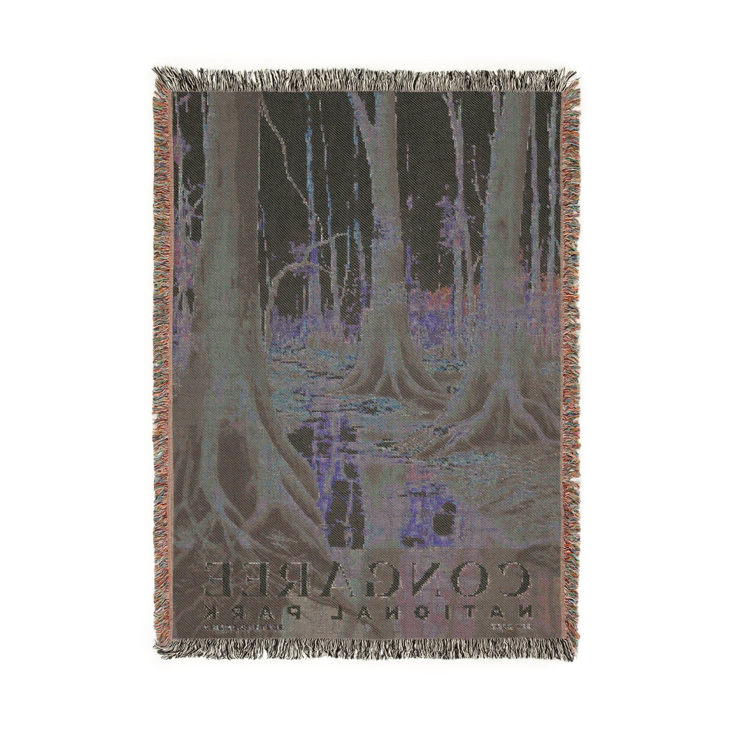 Congaree National Park Woven Blanket | S02