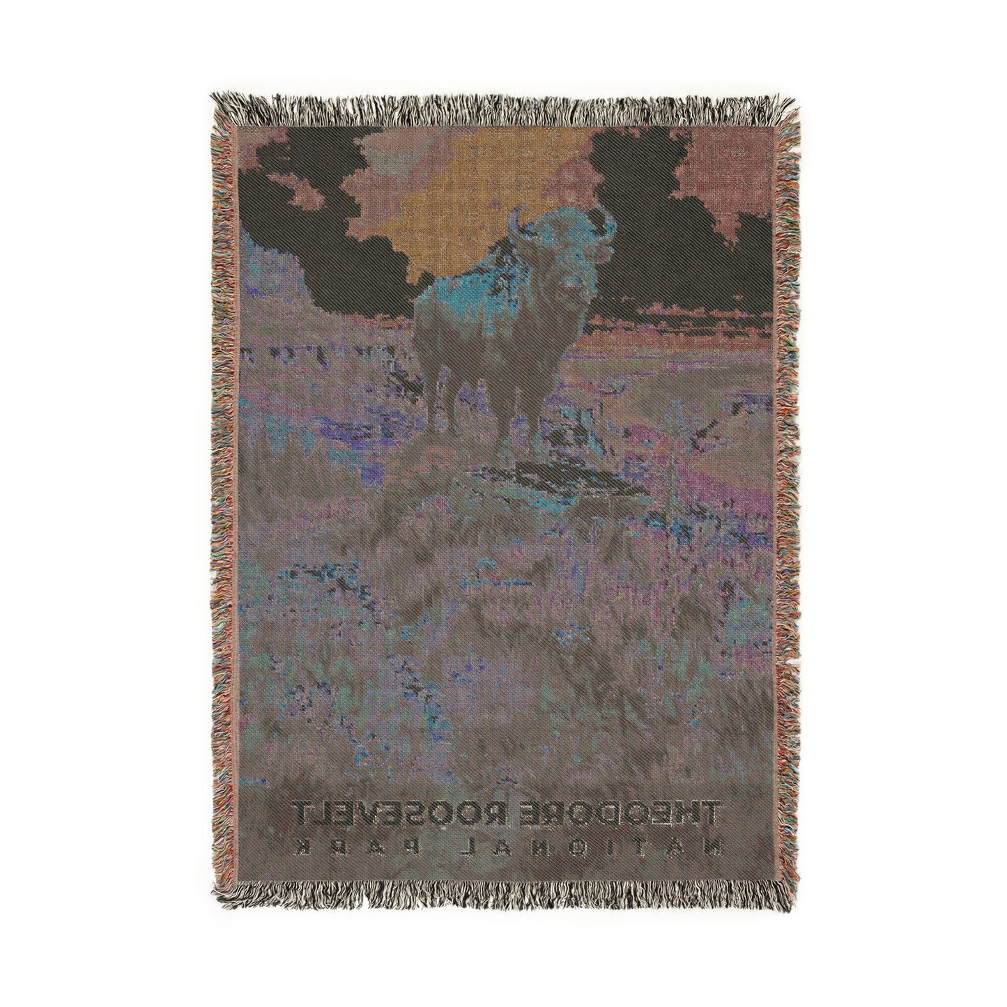 Theodore Roosevelt National Park Woven Blanket | S18