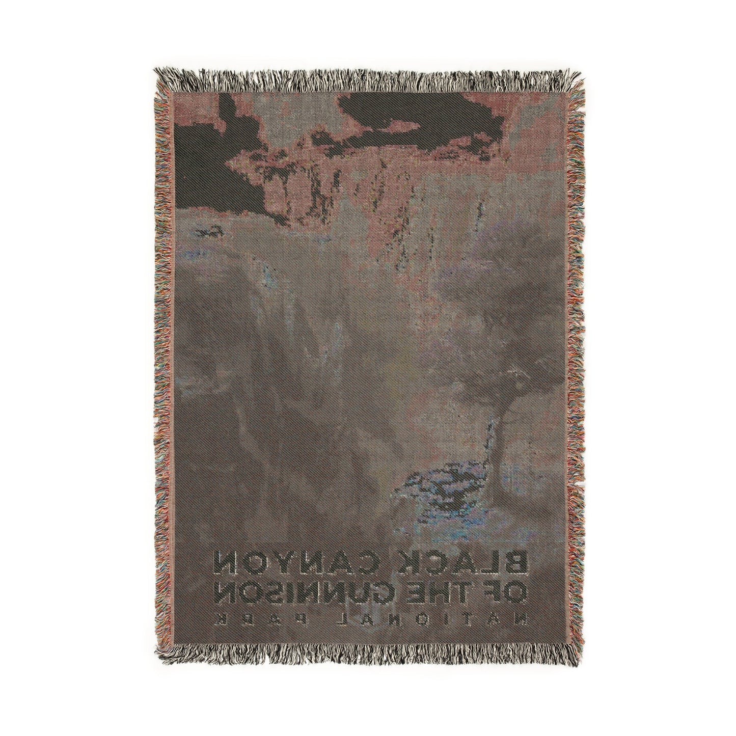 Black Canyon of the Gunnison National Park Woven Blanket | S12