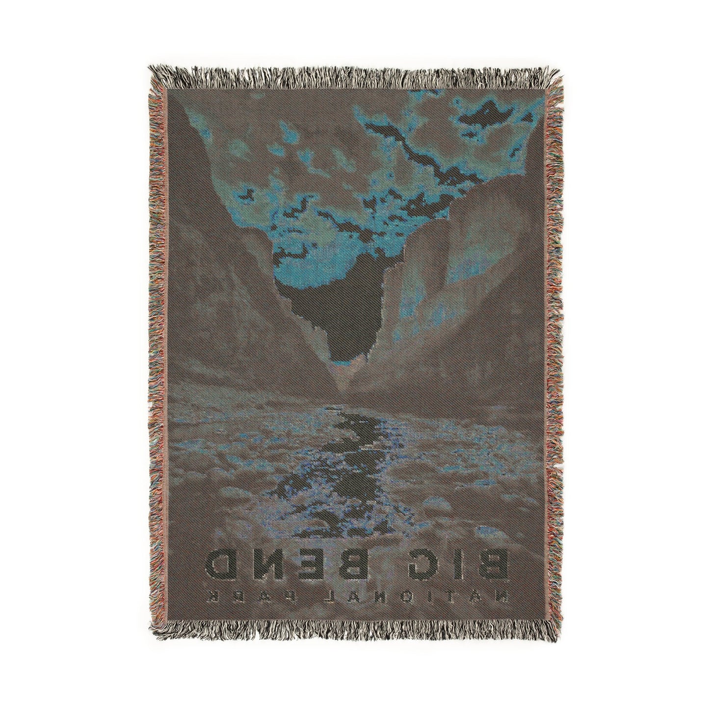 Big Bend National Park Woven Blanket | S10