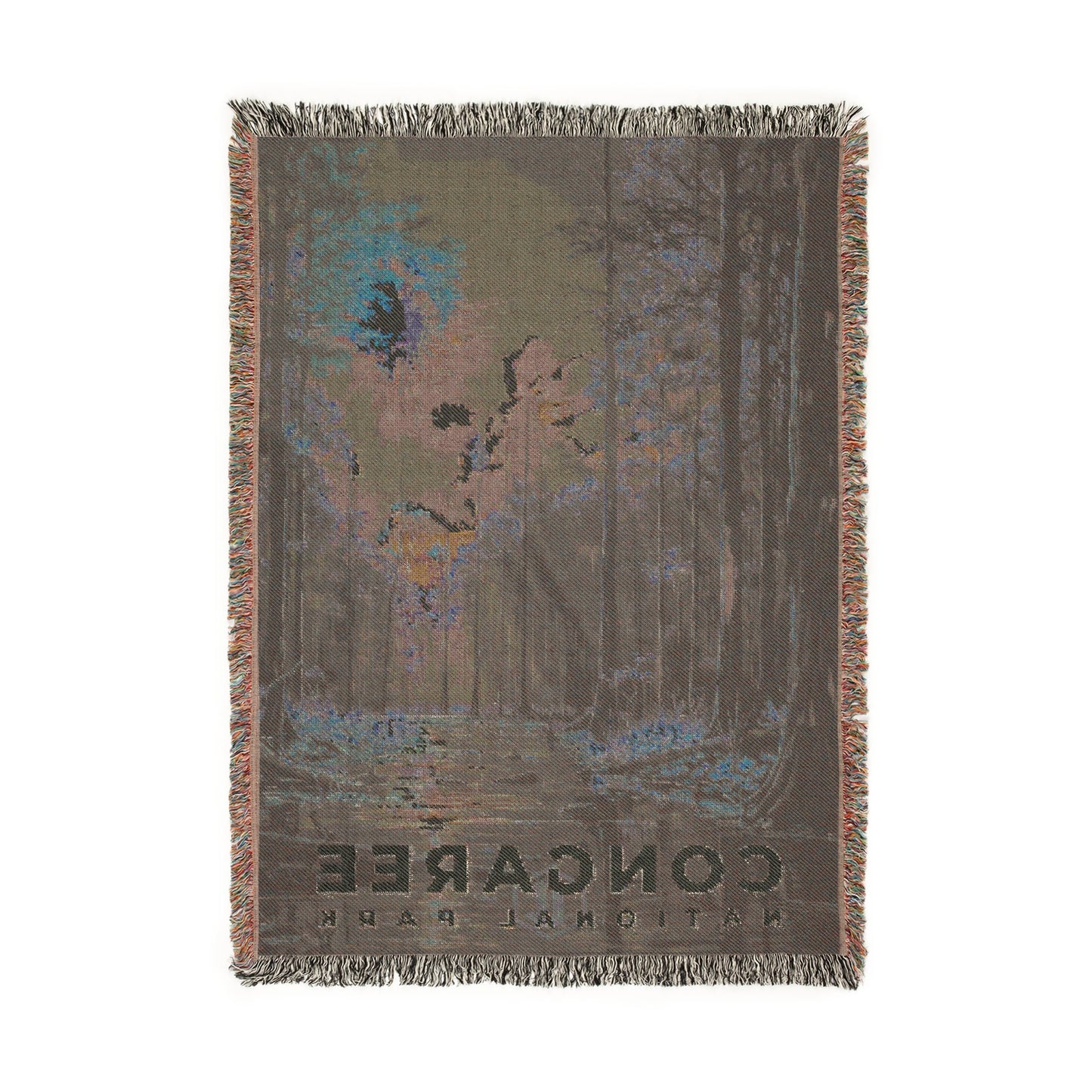 Congaree National Park Woven Blanket | S16