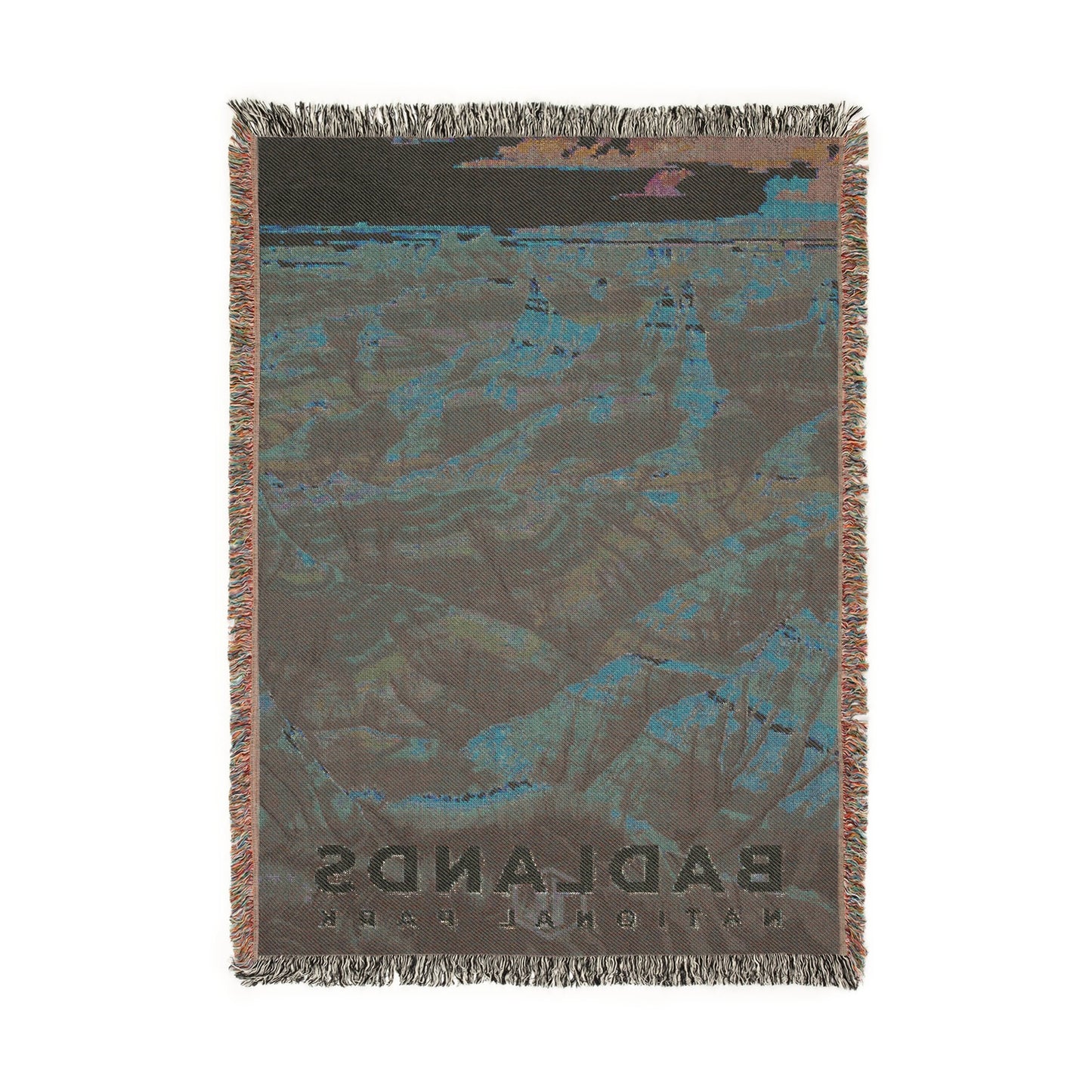 Badlands National Park Woven Blanket | S11
