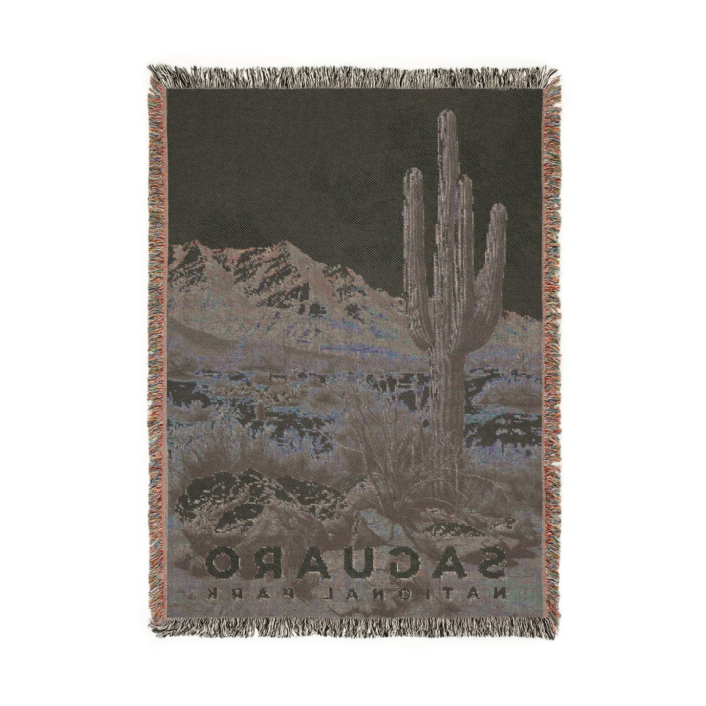 Saguaro National Park Woven Blanket | S17