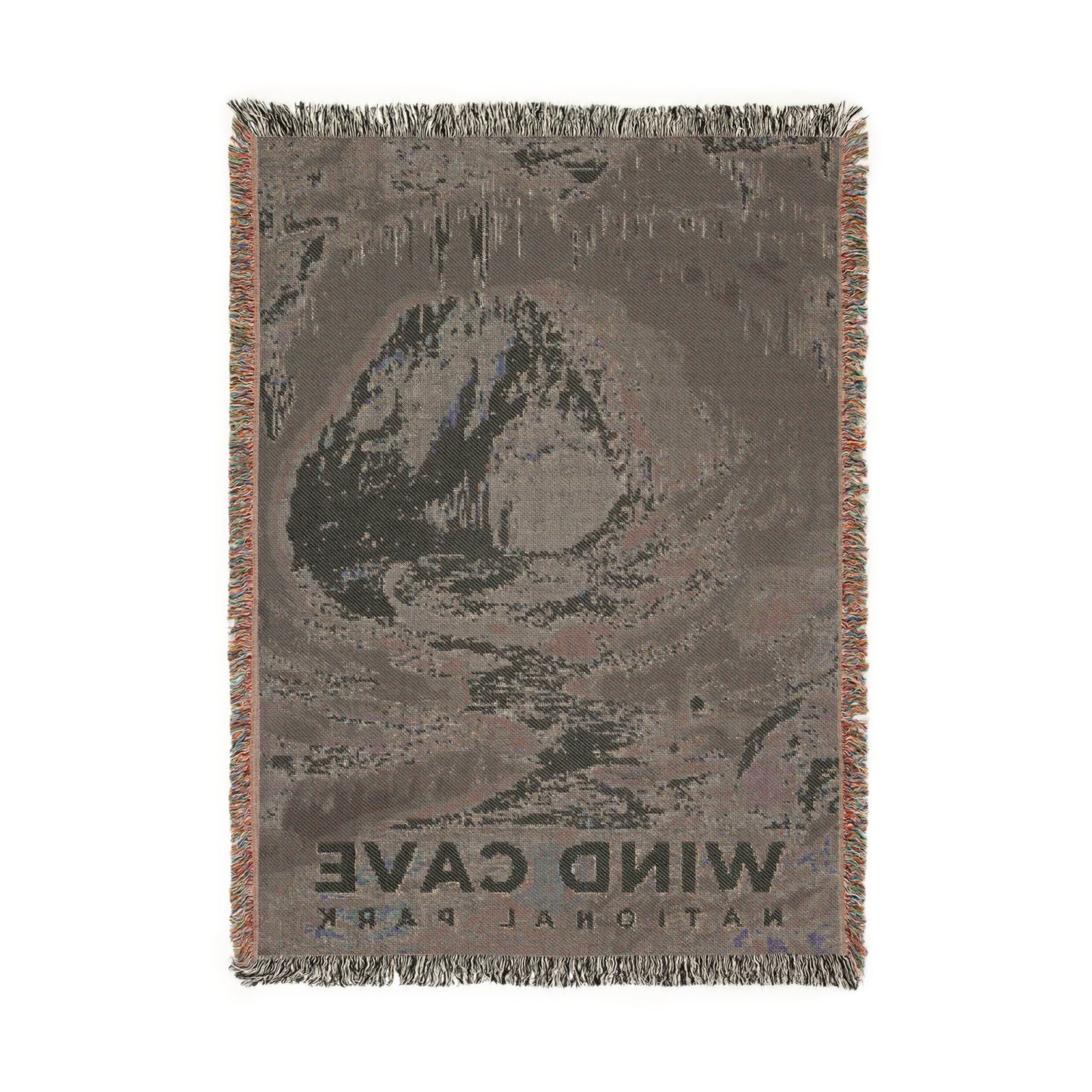 Wind Cave National Park Woven Blanket | S15