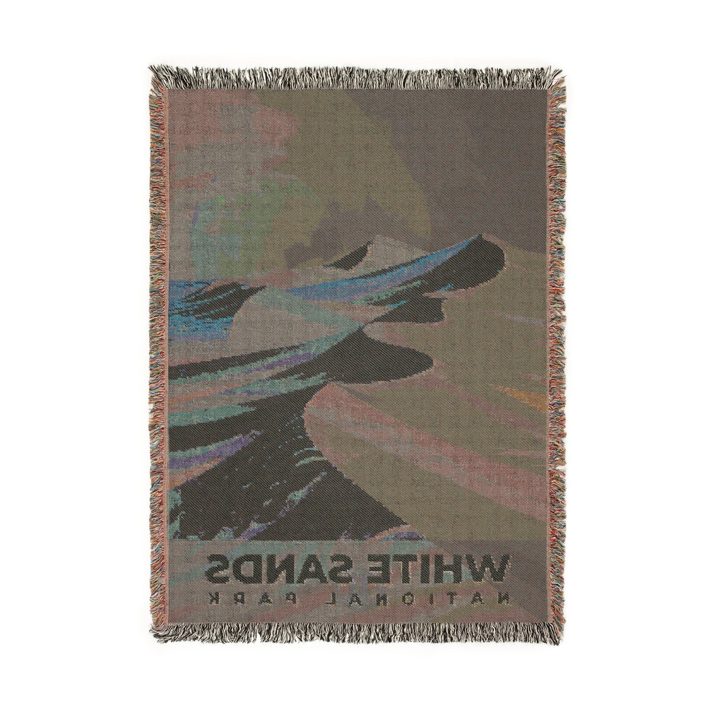 White Sands National Park Woven Blanket | S20