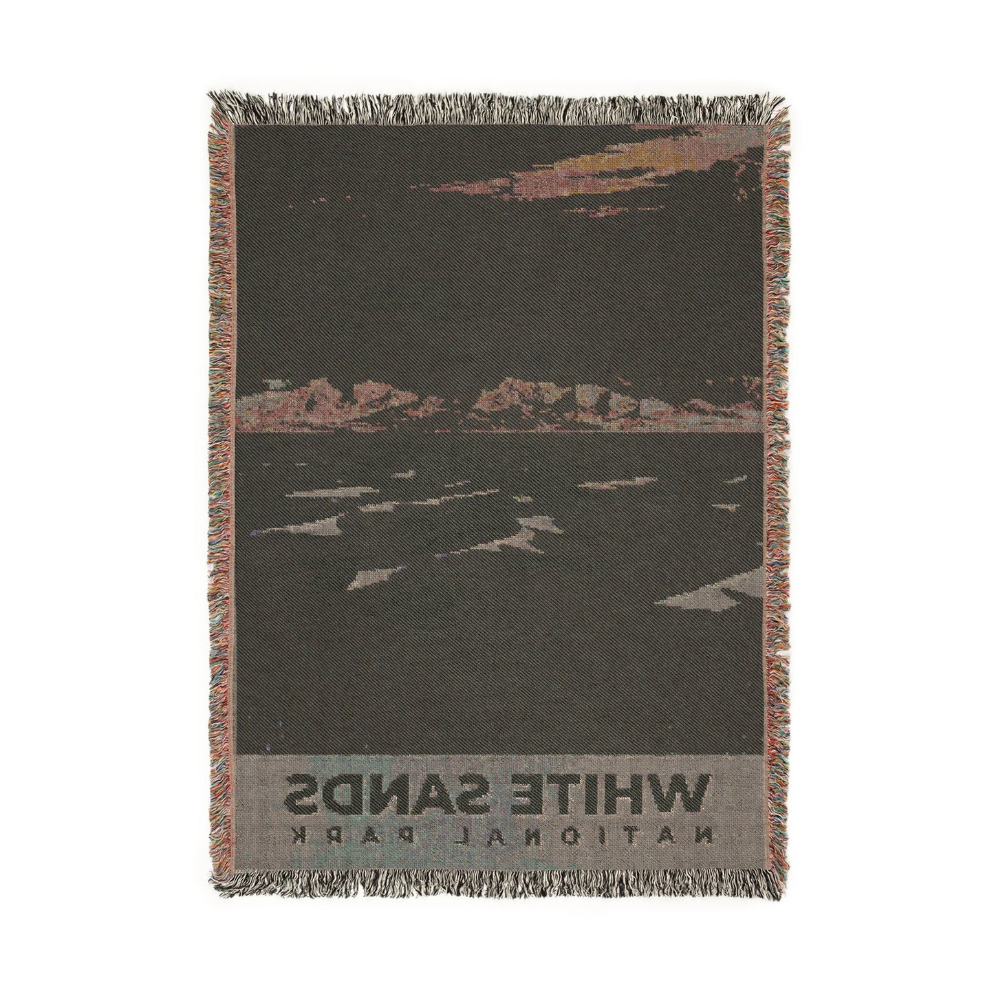 White Sands National Park Woven Blanket | S09