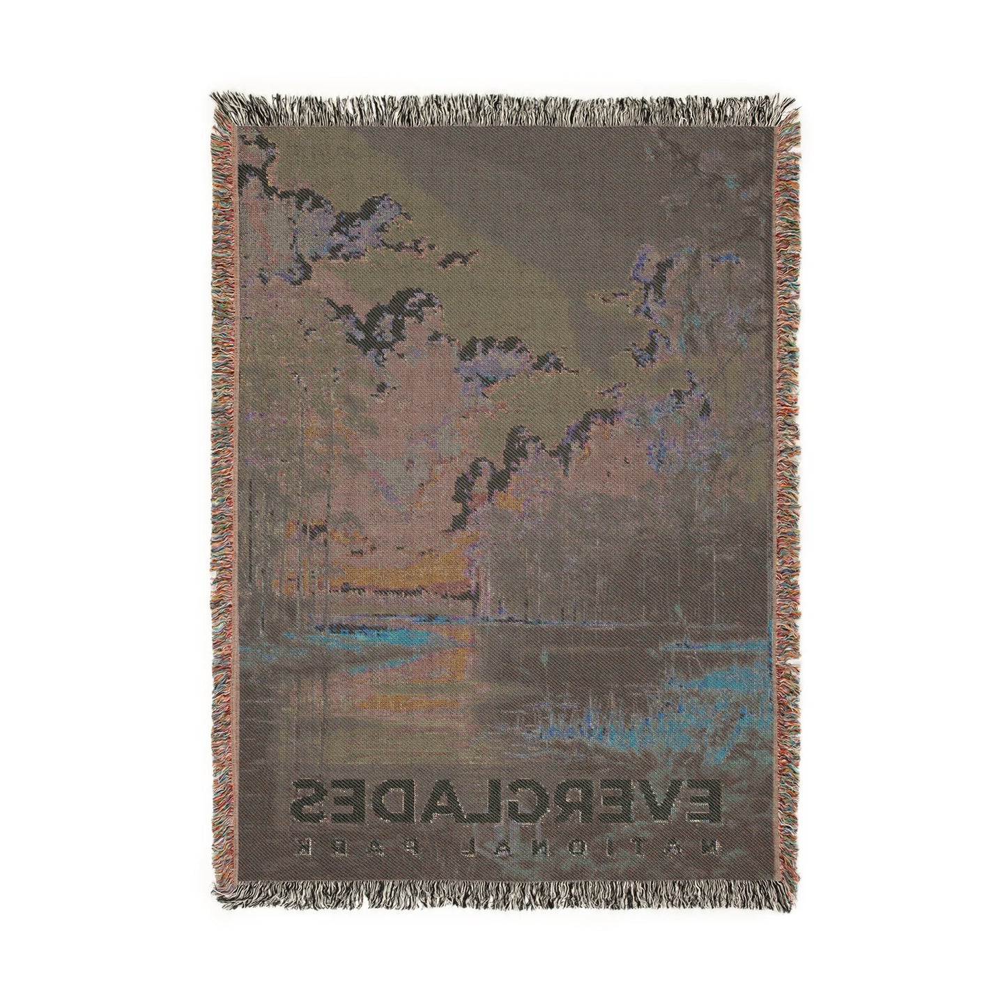 Everglades National Park Woven Blanket | S16