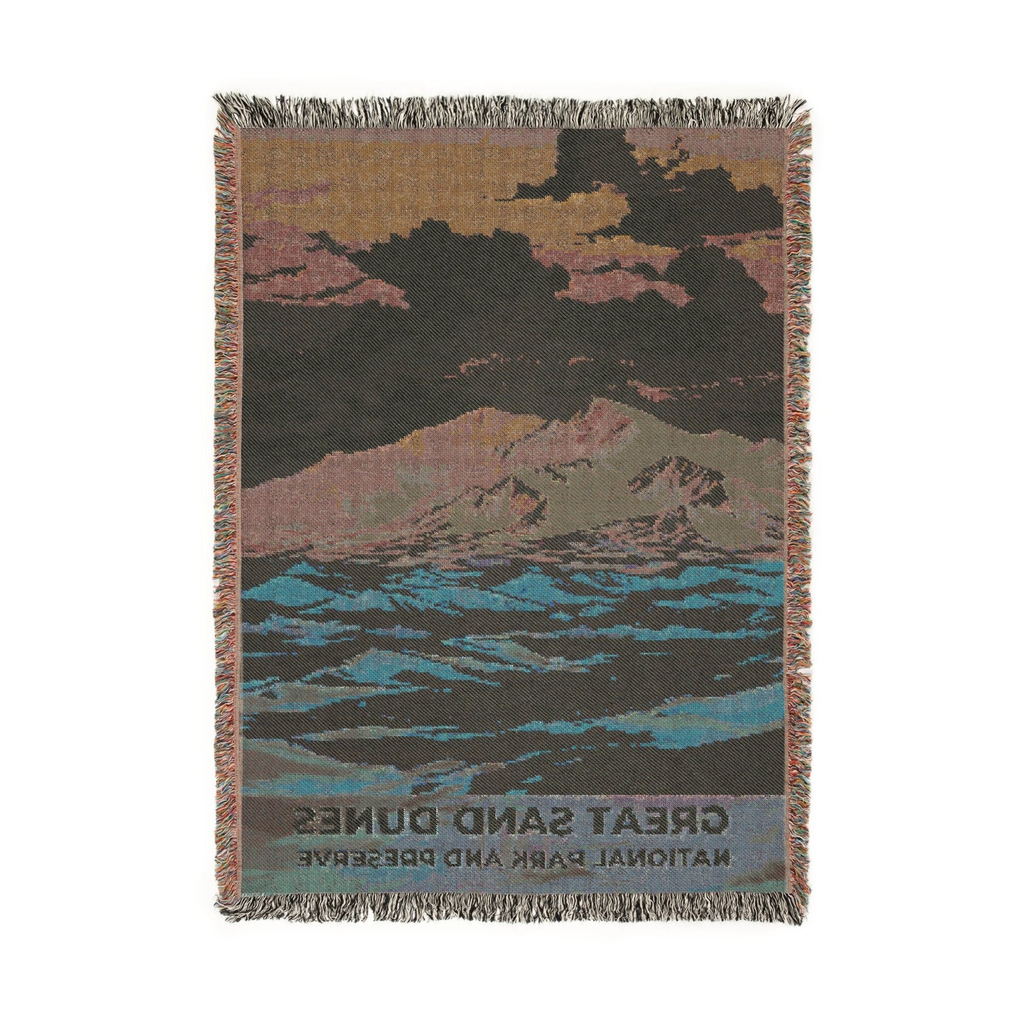 Great Sand Dunes National Park Woven Blanket | S06