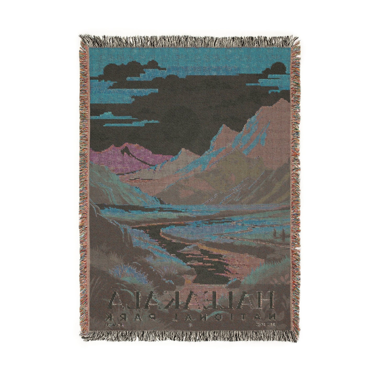Haleakala National Park Woven Blanket | S05