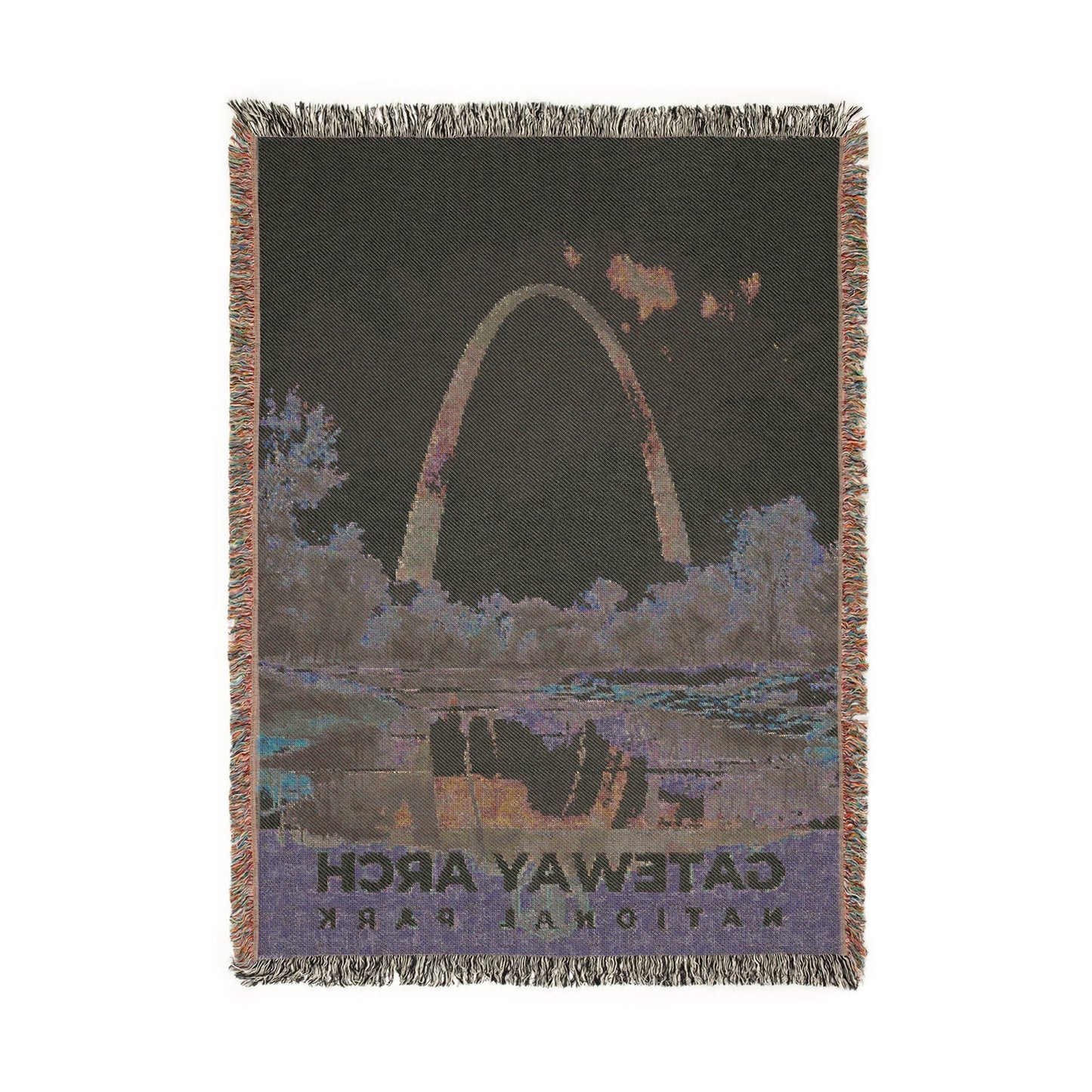 Gateway Arch National Park Woven Blanket | S08