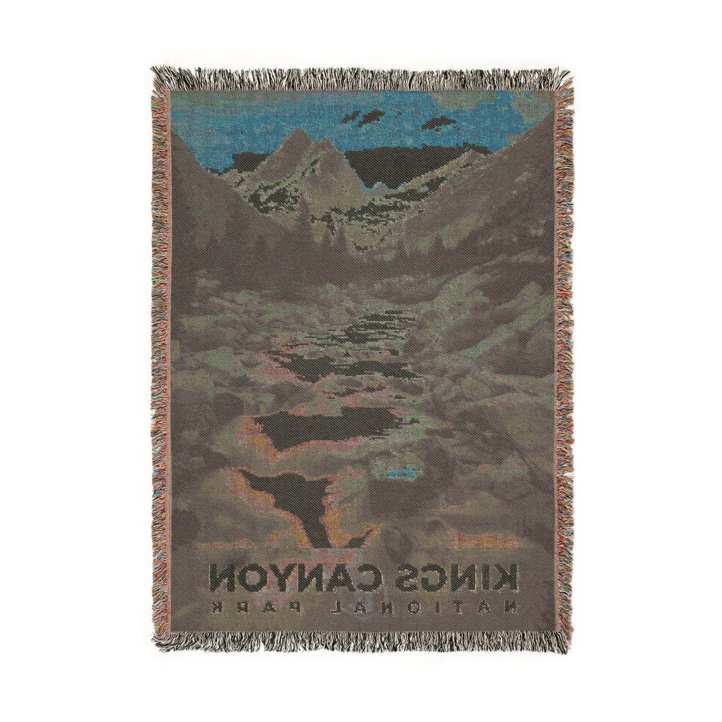 Kings Canyon National Park Woven Blanket | S10