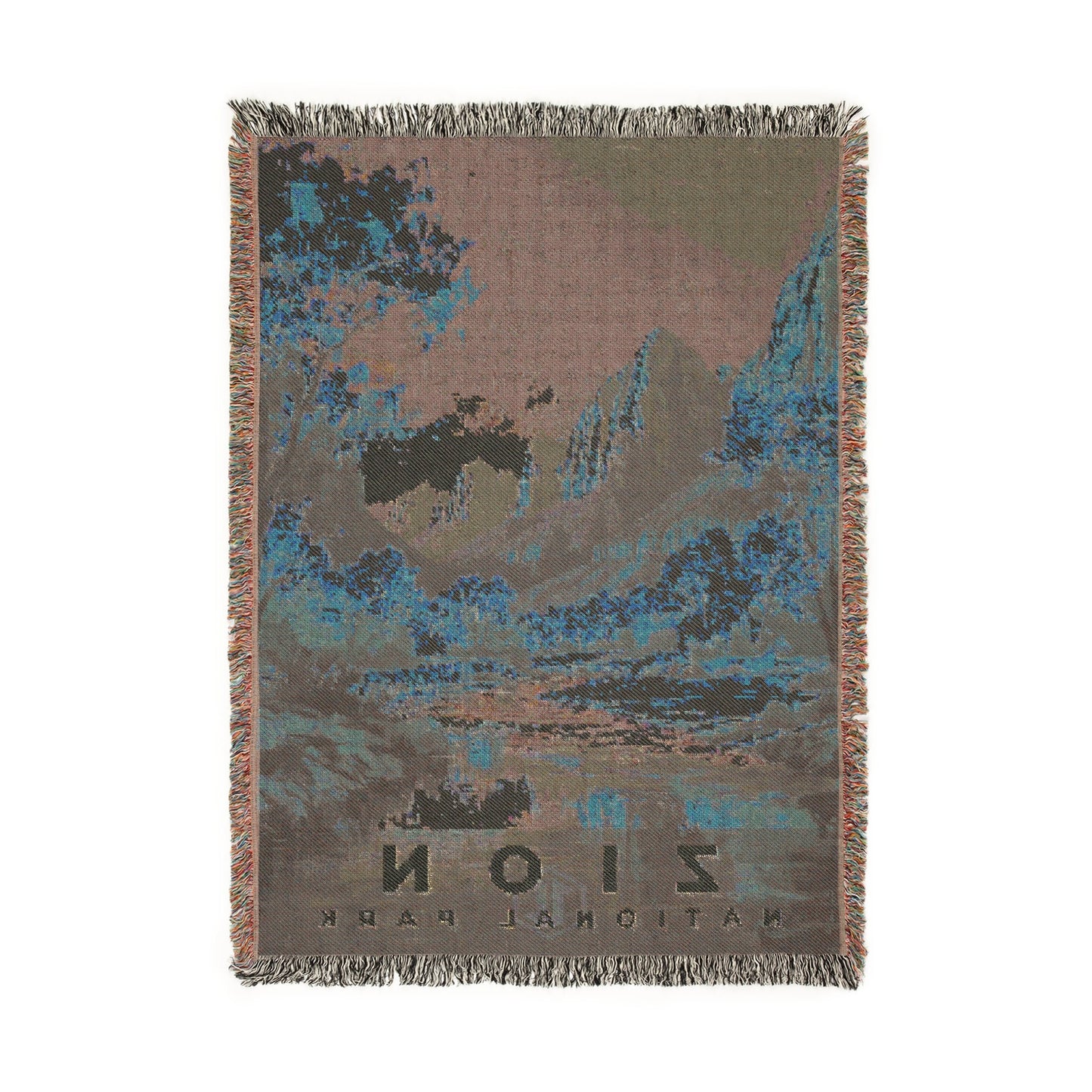 Zion National Park Woven Blanket | S14