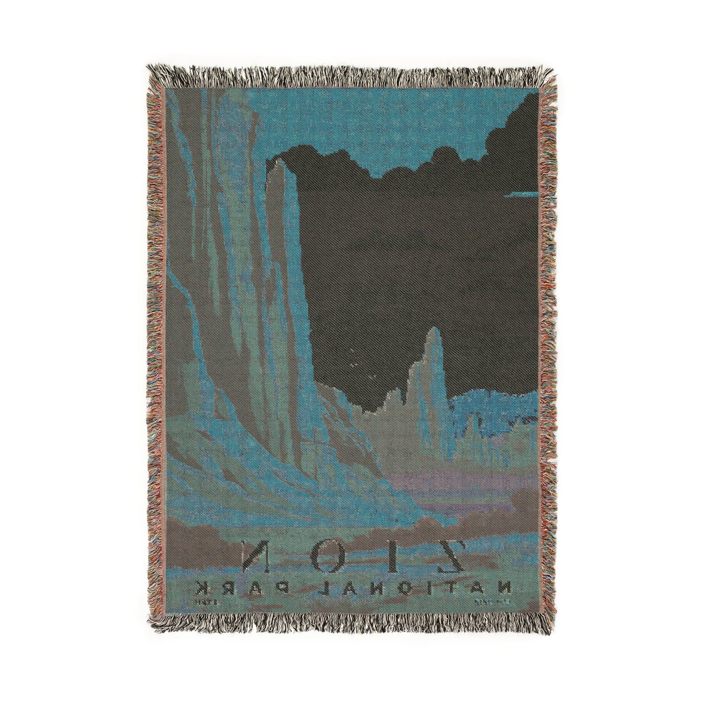 Zion National Park Woven Blanket | S03
