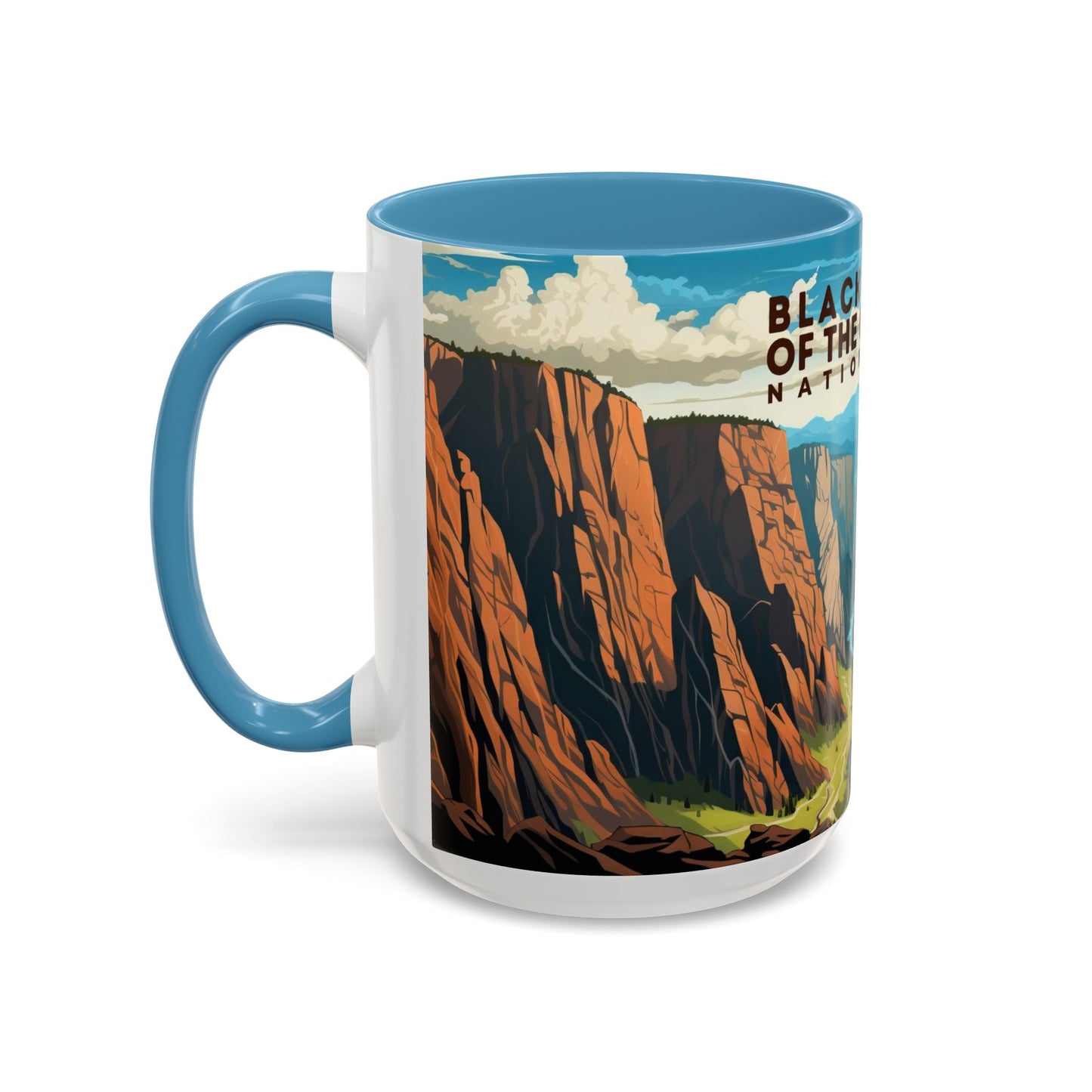 Black Canyon of the Gunnison National Park Mug | Accent Coffee Mug (11, 15oz)