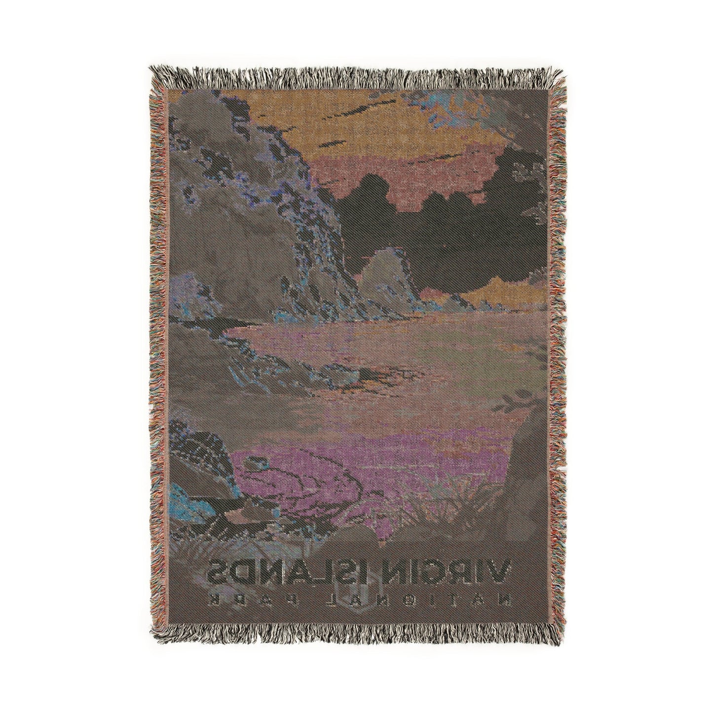 Virgin Islands National Park Woven Blanket | S07