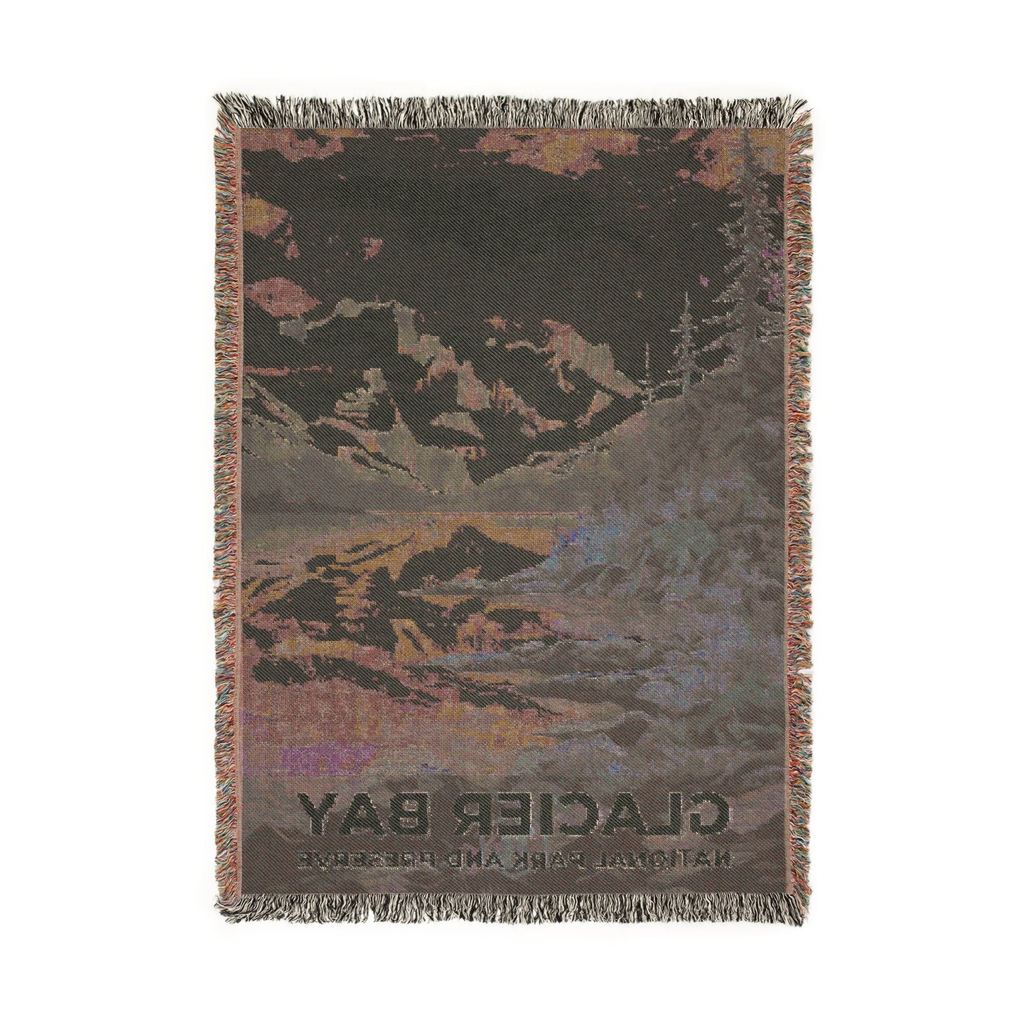 Glacier Bay National Park Woven Blanket | S09