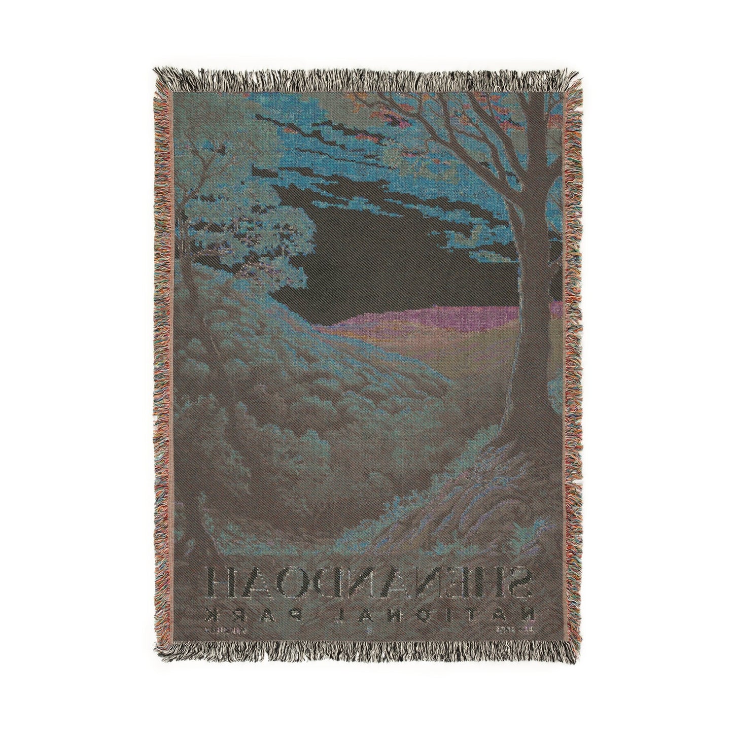 Shenandoah National Park Woven Blanket | S02