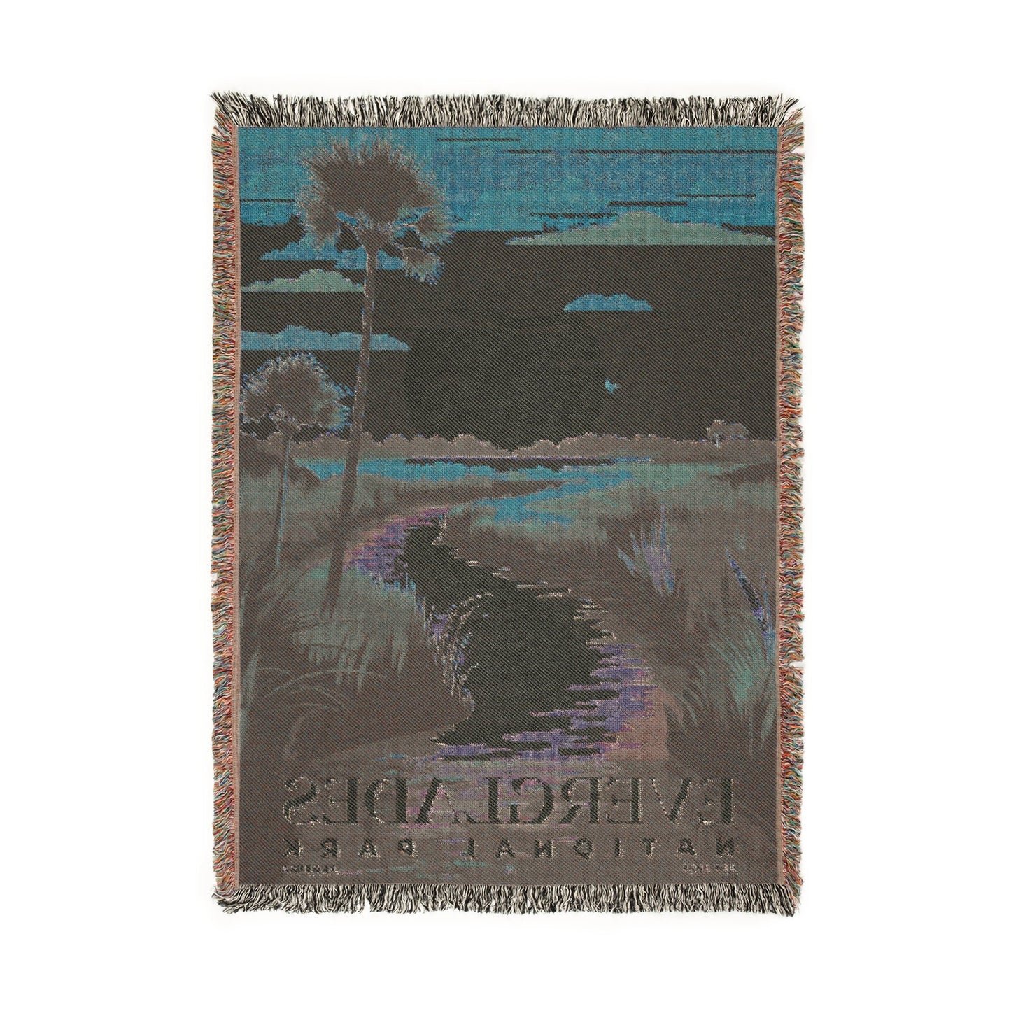 Everglades National Park Woven Blanket | S05