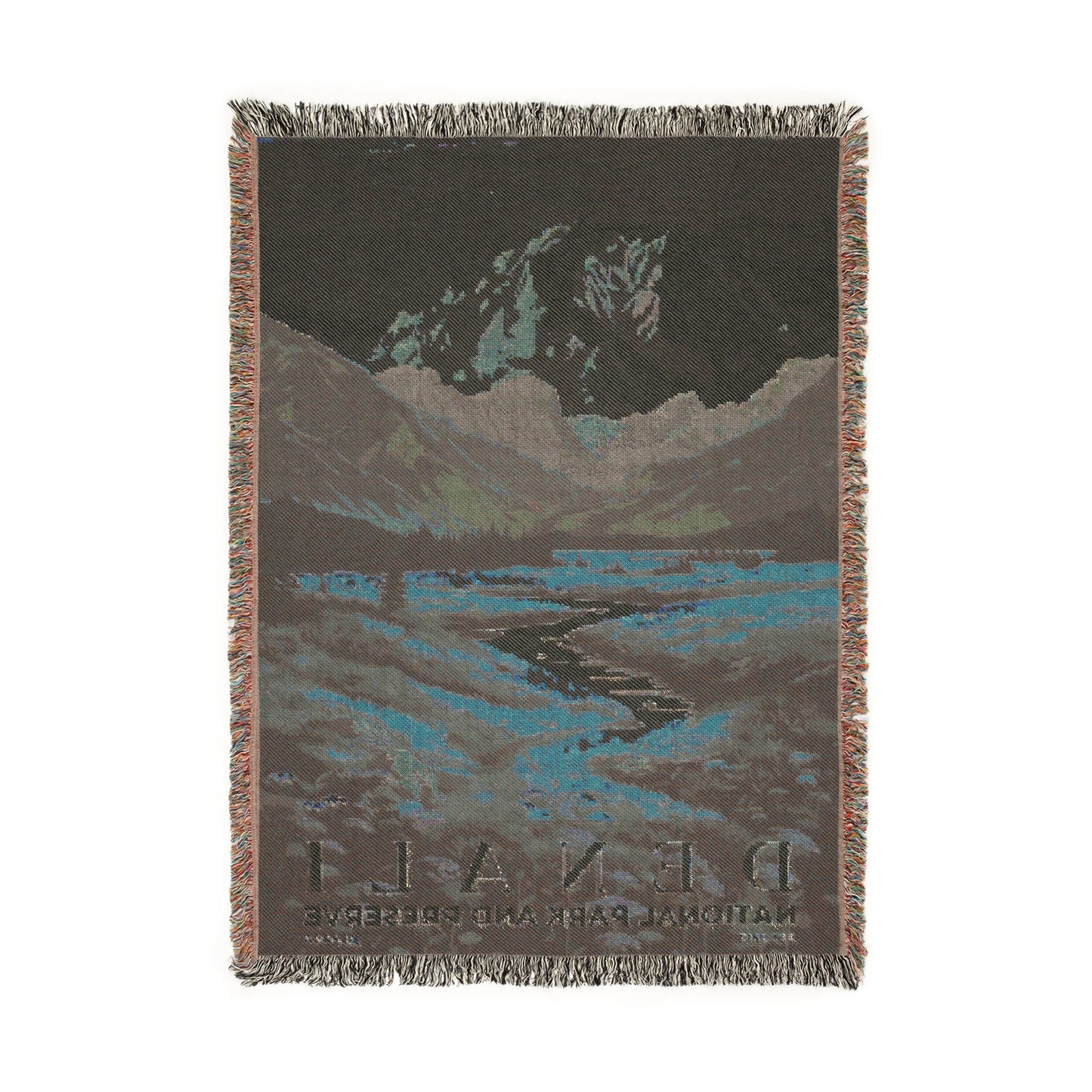 Denali National Park Woven Blanket | S03