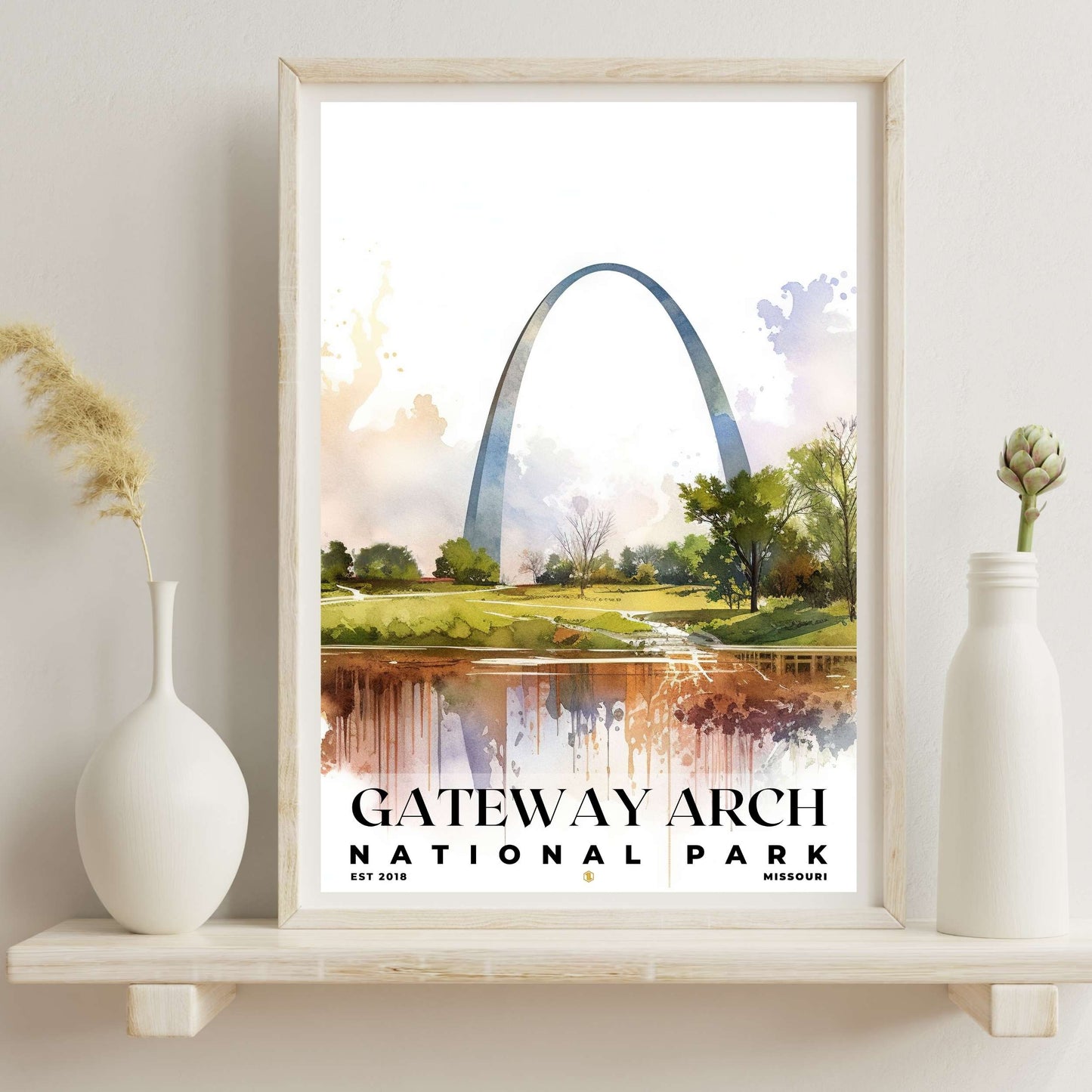 Gateway Arch National Park Poster | S04