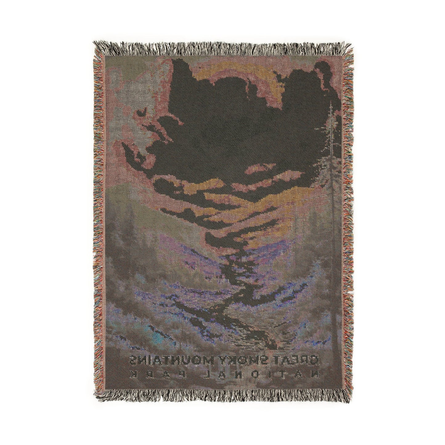 Great Smoky Mountains National Park Woven Blanket | S06
