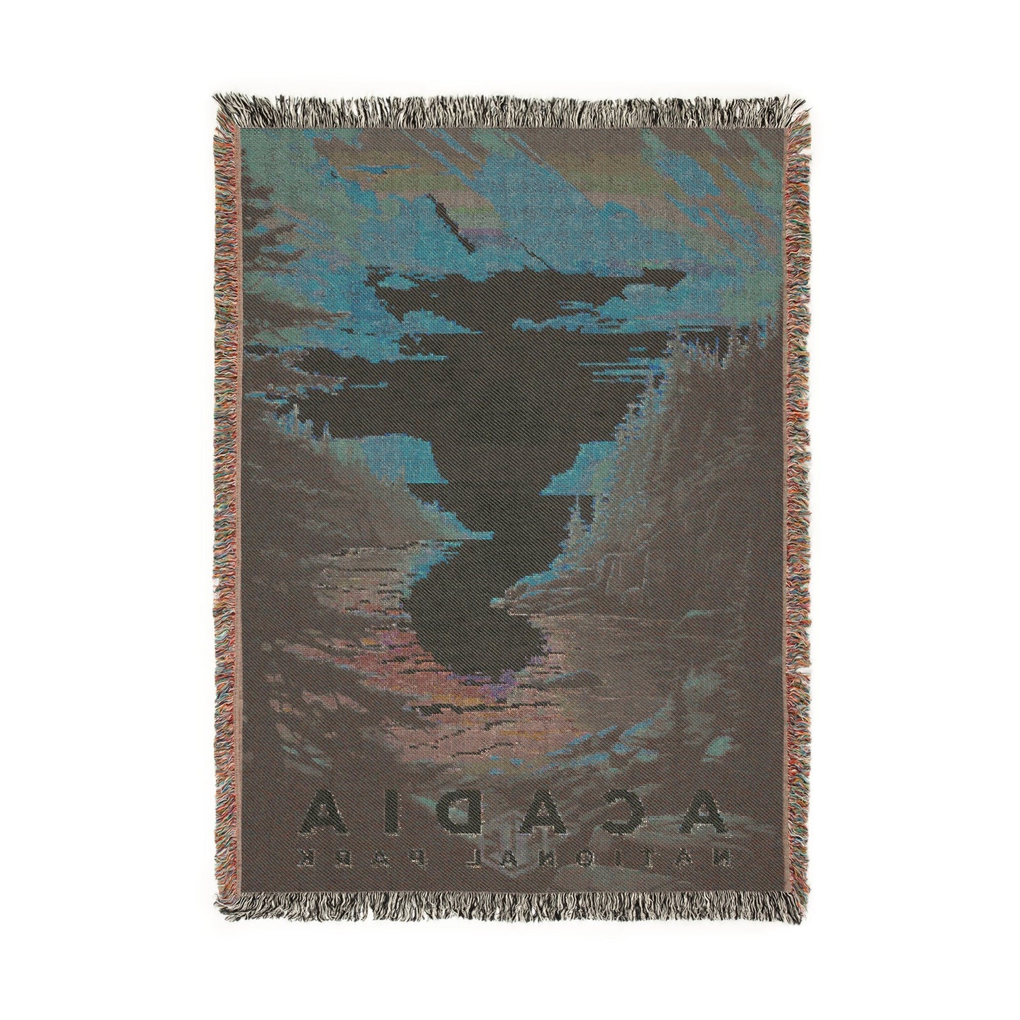 Acadia National Park Woven Blanket | S07