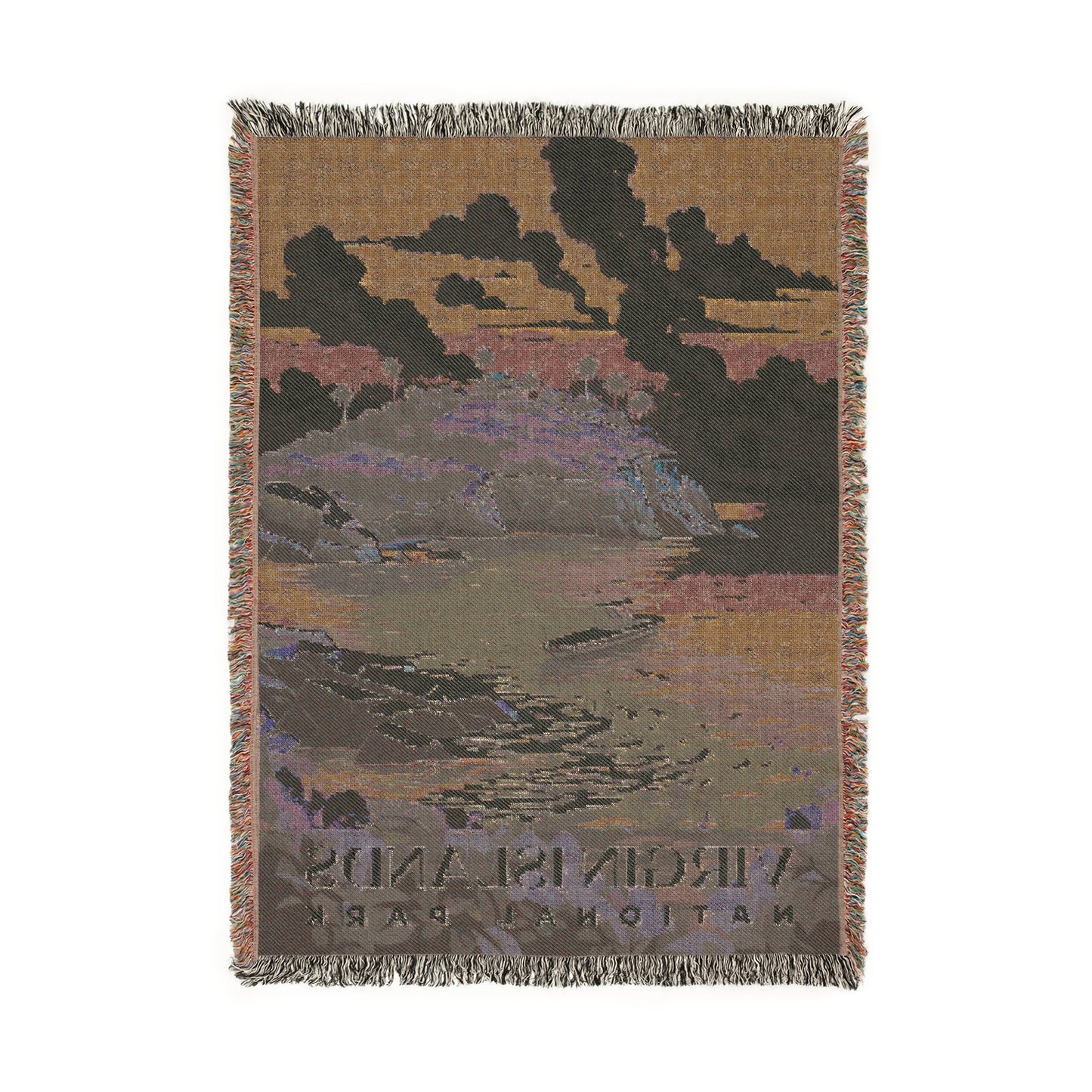 Virgin Islands National Park Woven Blanket | S01