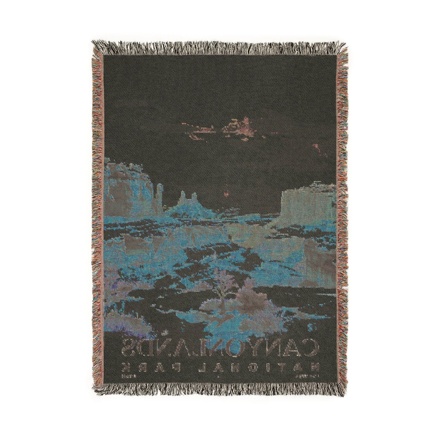 Canyonlands National Park Woven Blanket | S04