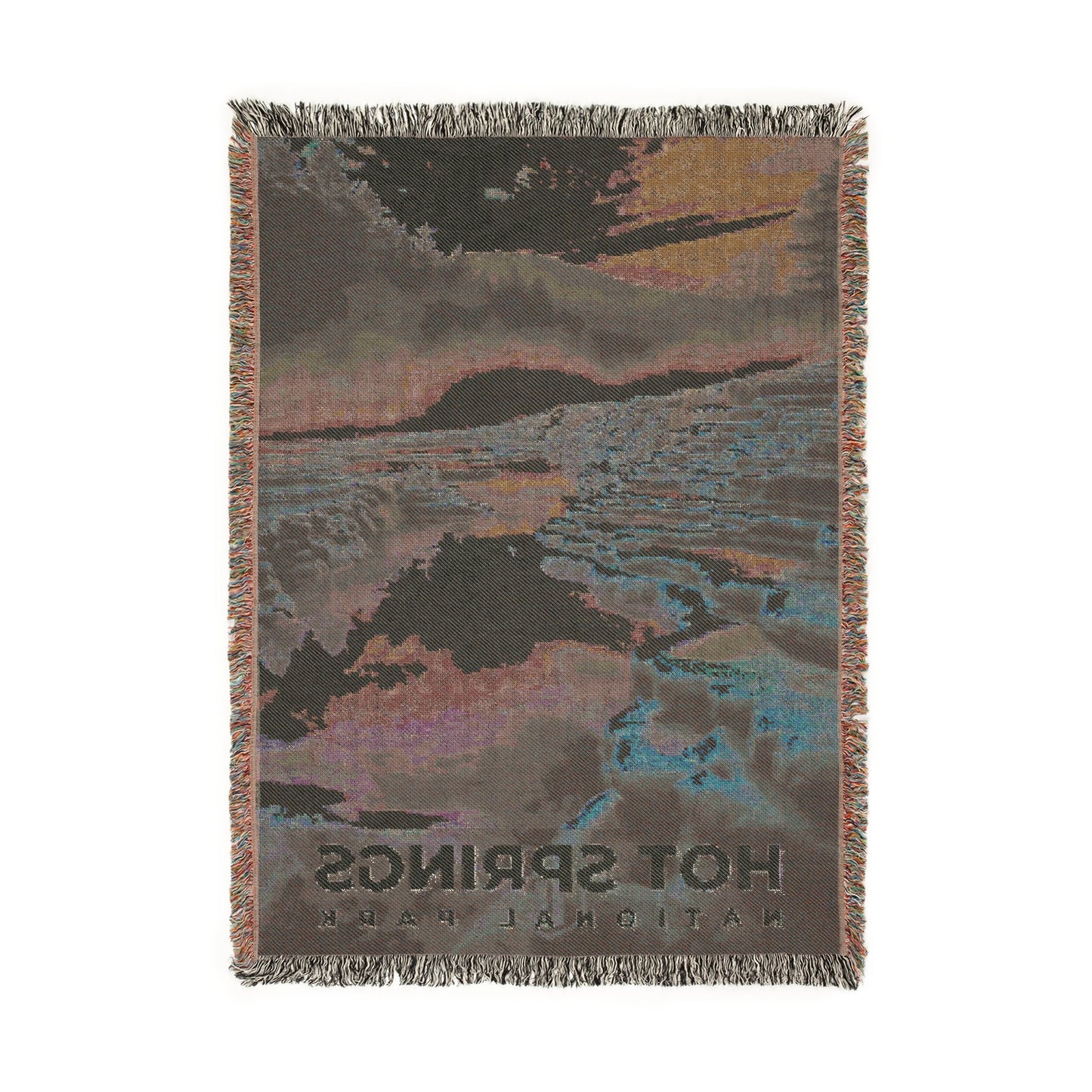 Hot Springs National Park Woven Blanket | S10