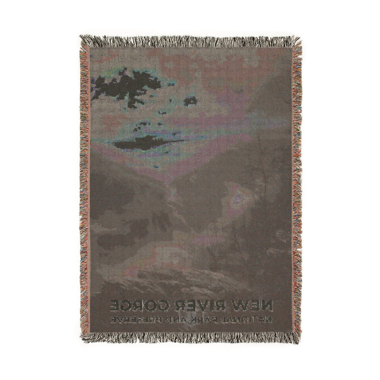 New River Gorge National Park Woven Blanket | S12