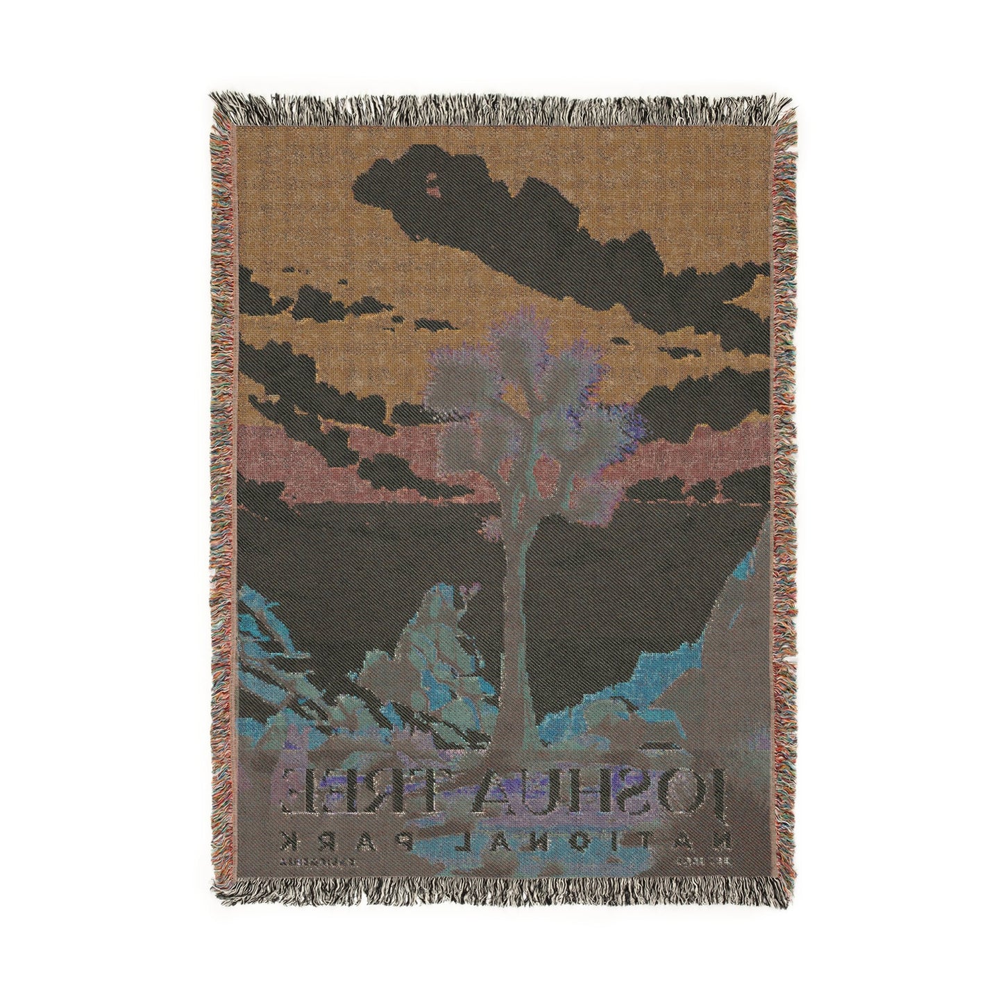 Joshua Tree National Park Woven Blanket | S03
