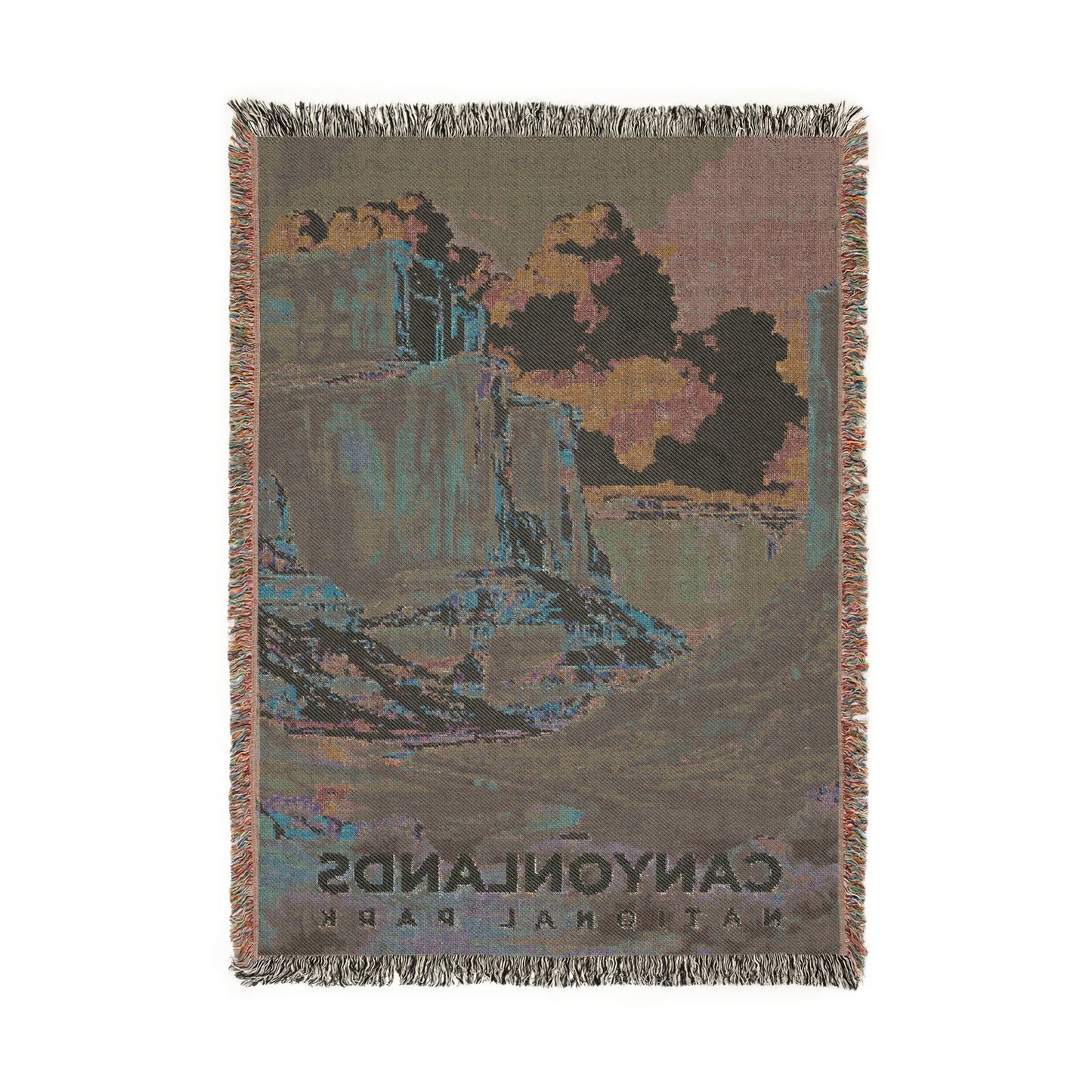Canyonlands National Park Woven Blanket | S18