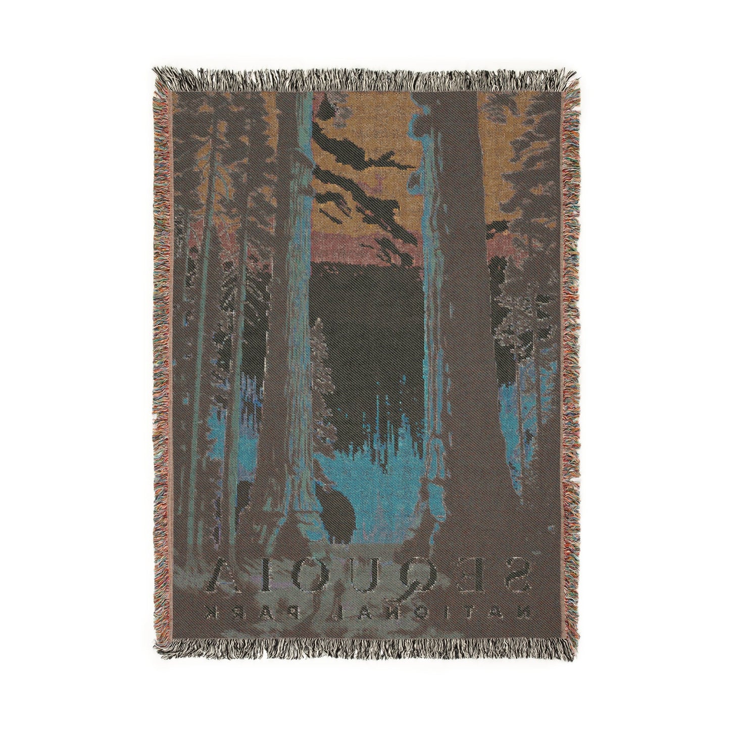 Sequoia National Park Woven Blanket | S01
