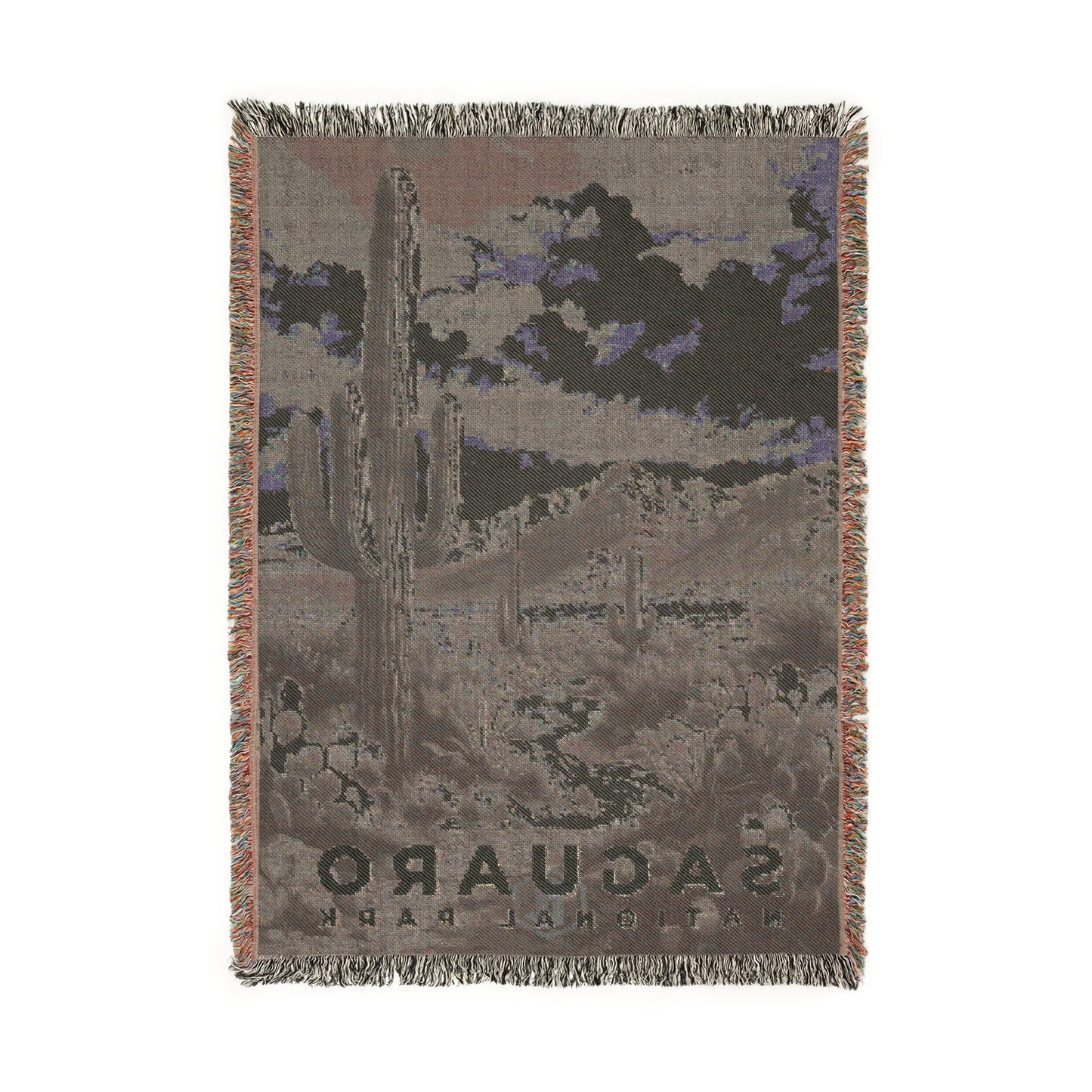 Saguaro National Park Woven Blanket | S15