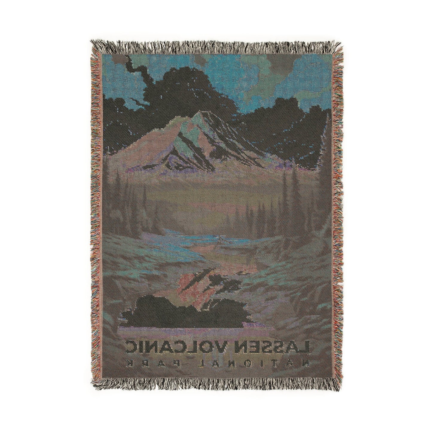 Lassen Volcanic National Park Woven Blanket | S07