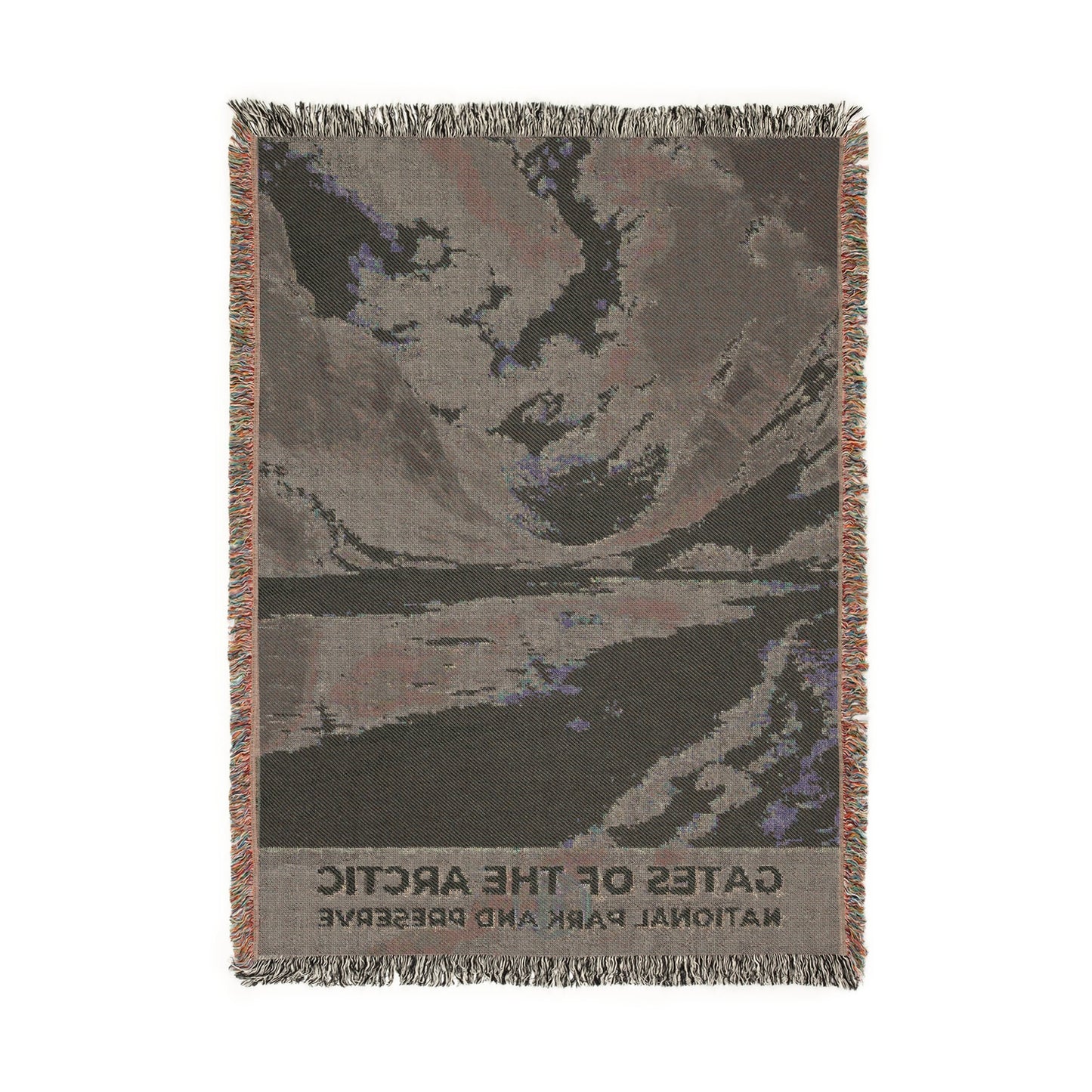 Gates of the Arctic National Park Woven Blanket | S15