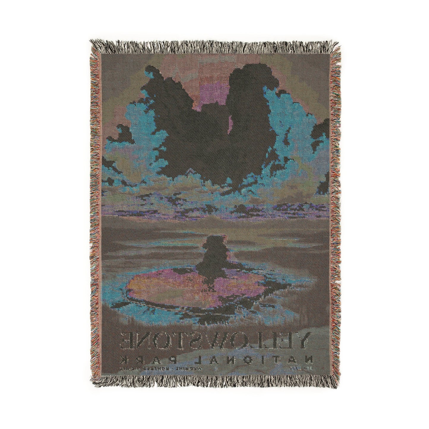 Yellowstone National Park Woven Blanket | S05