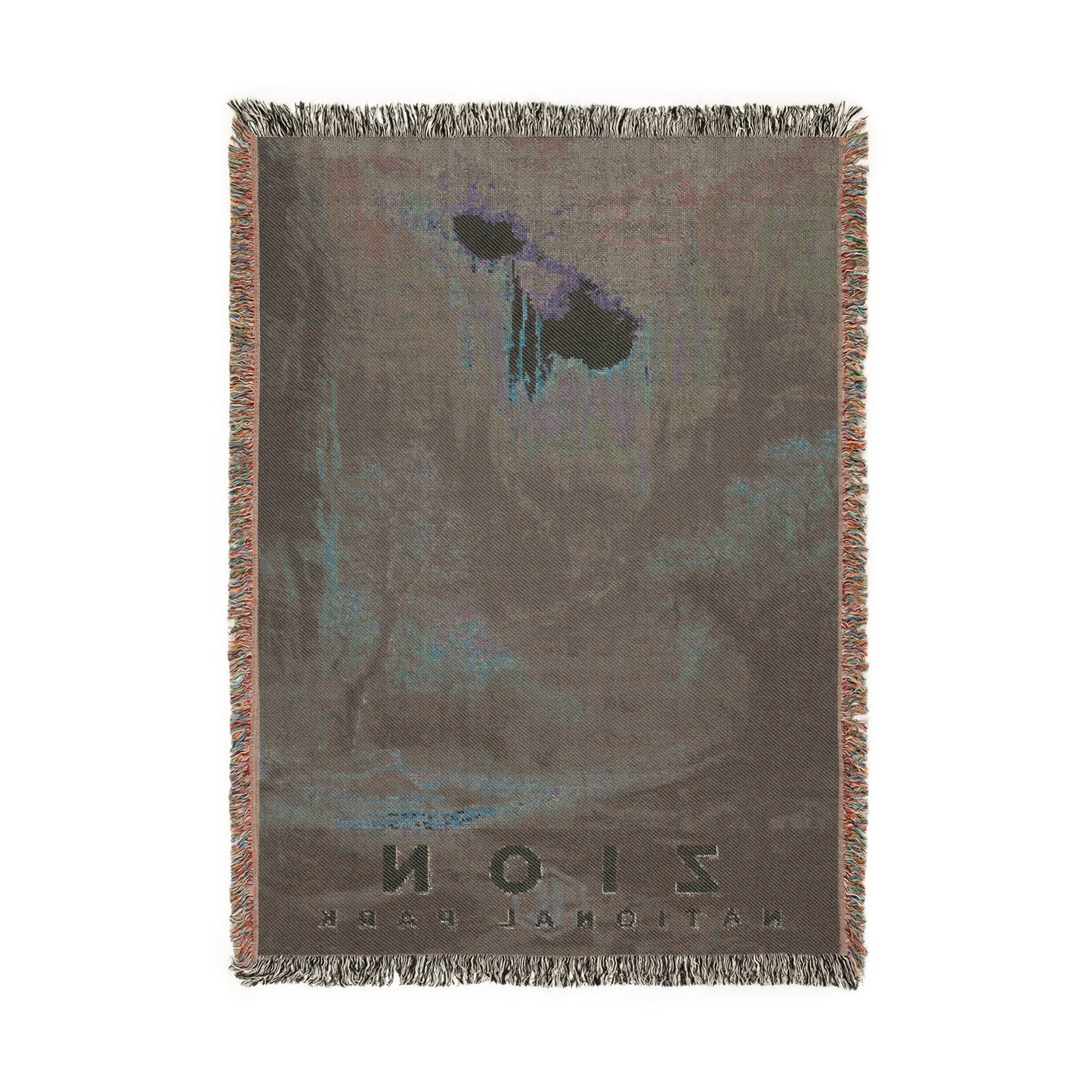Zion National Park Woven Blanket | S12