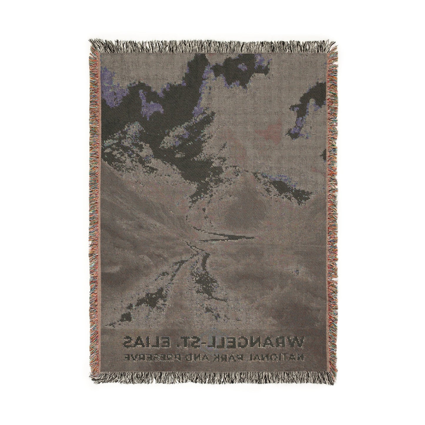Wrangell-St. Elias National Park Woven Blanket | S15