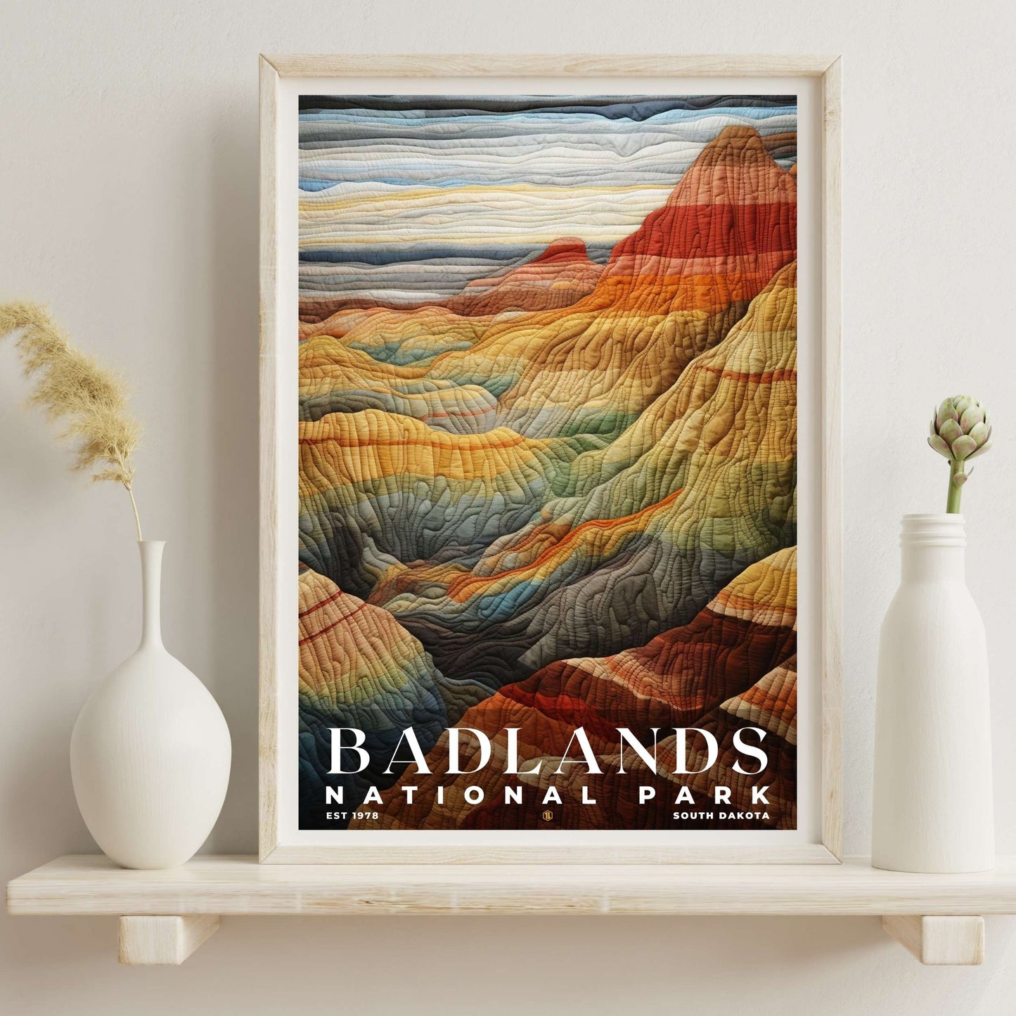 Badlands National Park Poster | S09