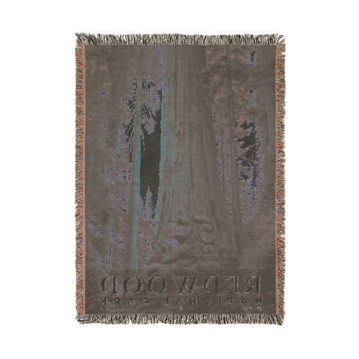 Redwood National Park Woven Blanket | S02
