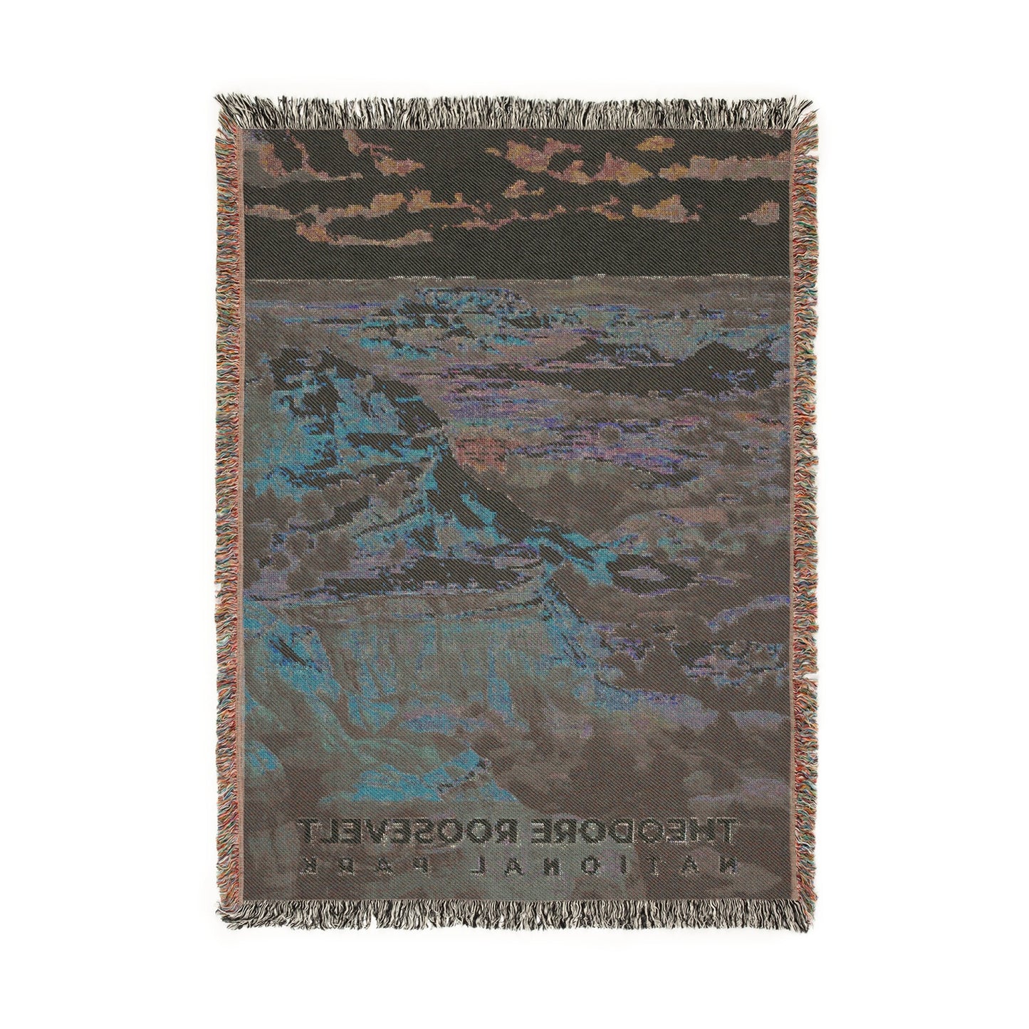 Theodore Roosevelt National Park Woven Blanket | S09
