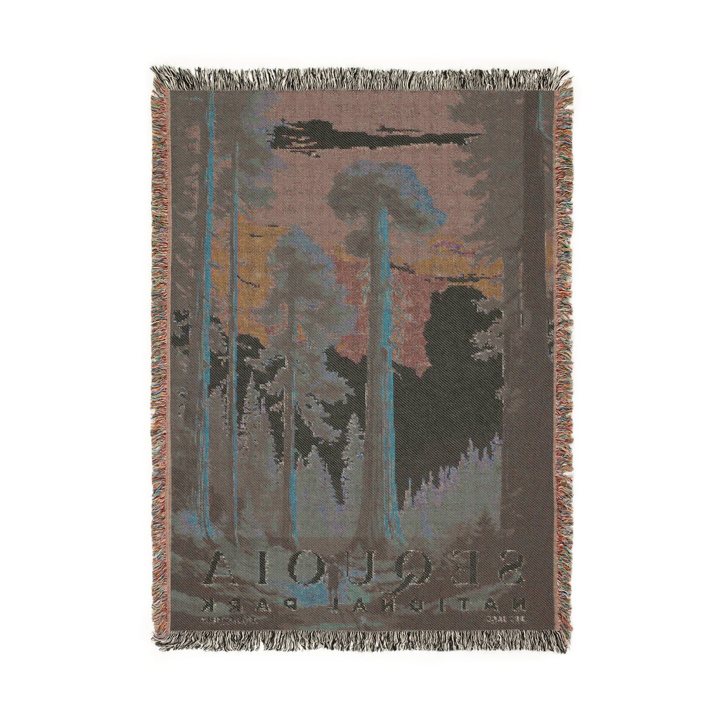 Sequoia National Park Woven Blanket | S05