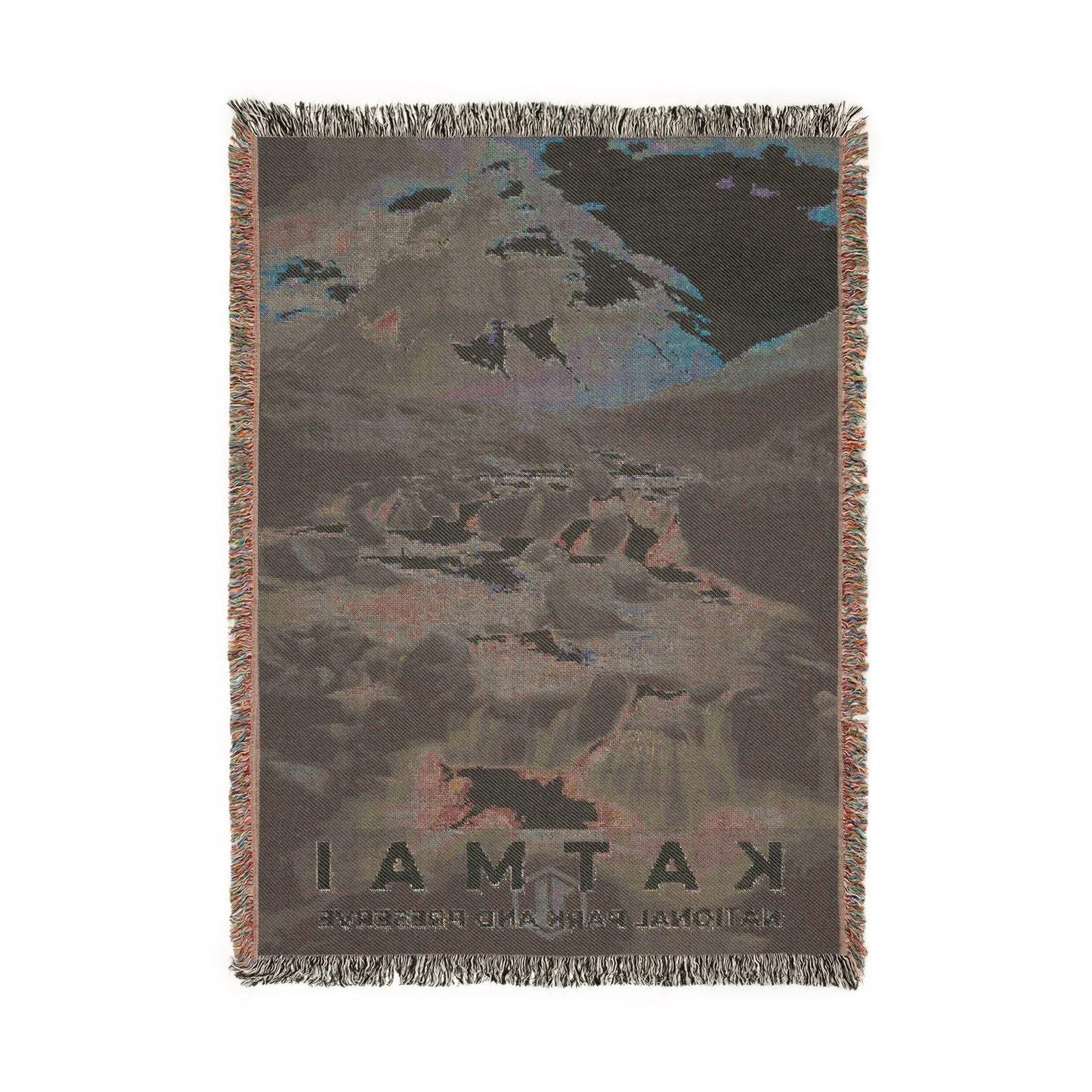 Katmai National Park Woven Blanket | S10